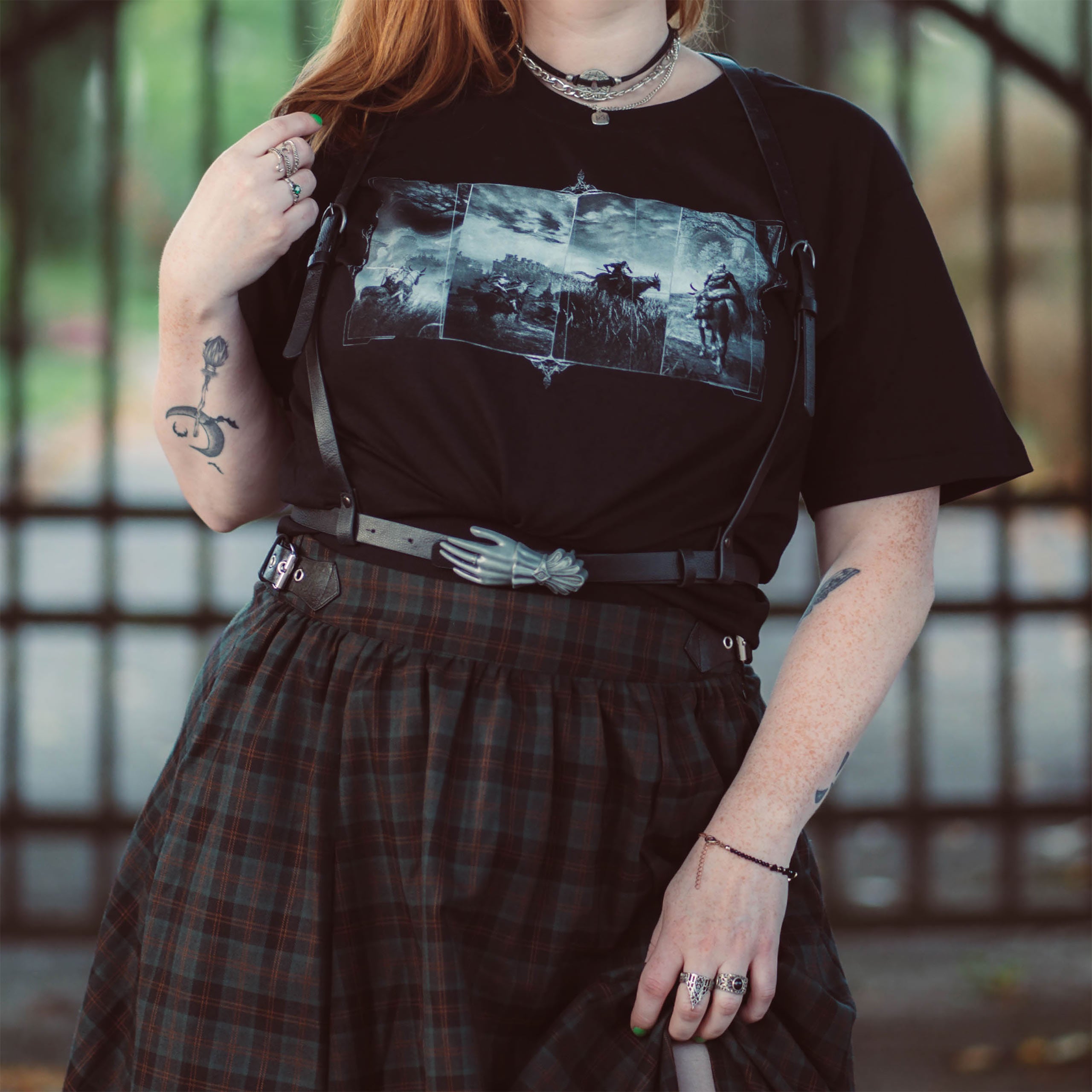 Immagine del prodotto T-shirt Frames per fan di Elden Ring