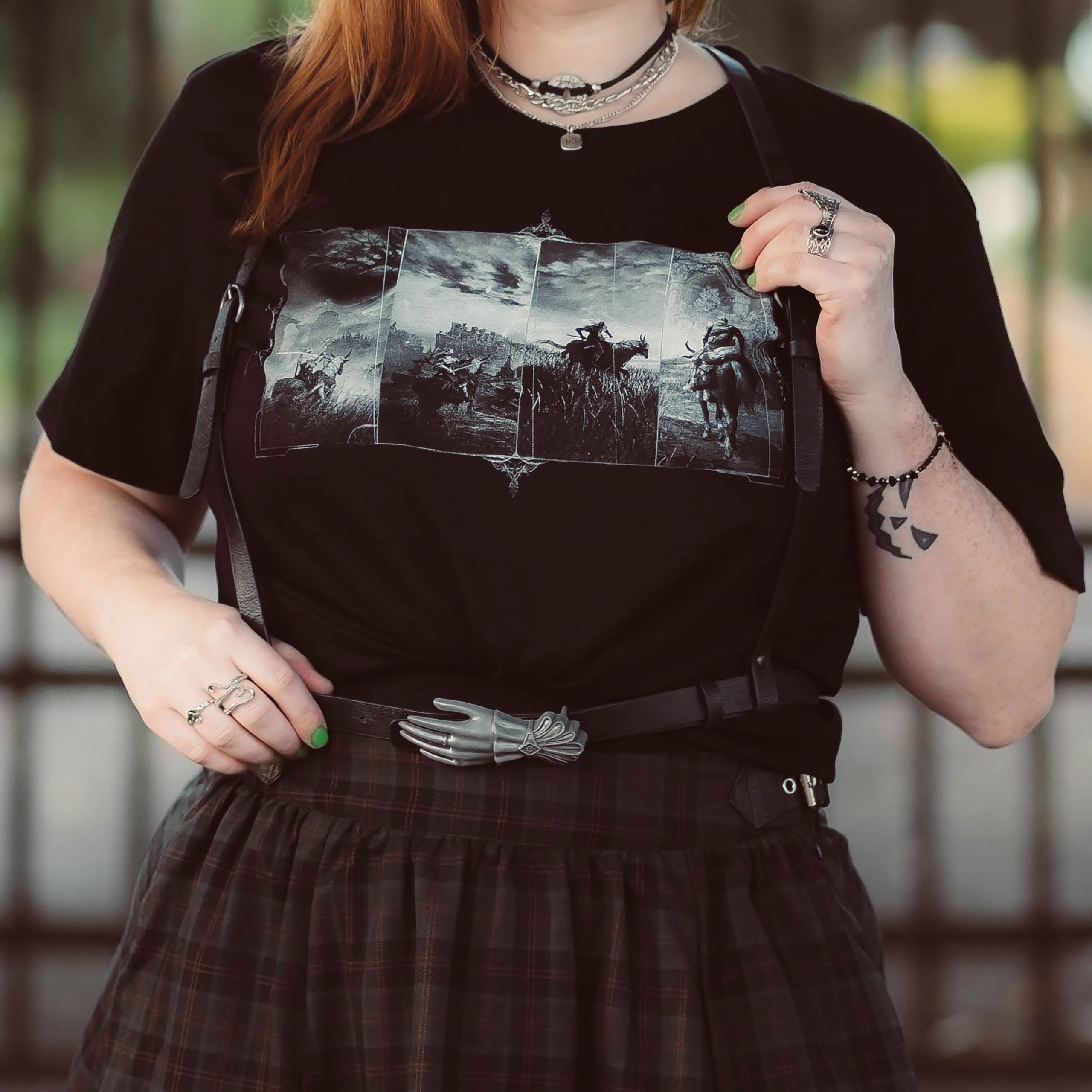 Immagine del prodotto T-shirt Frames per fan di Elden Ring