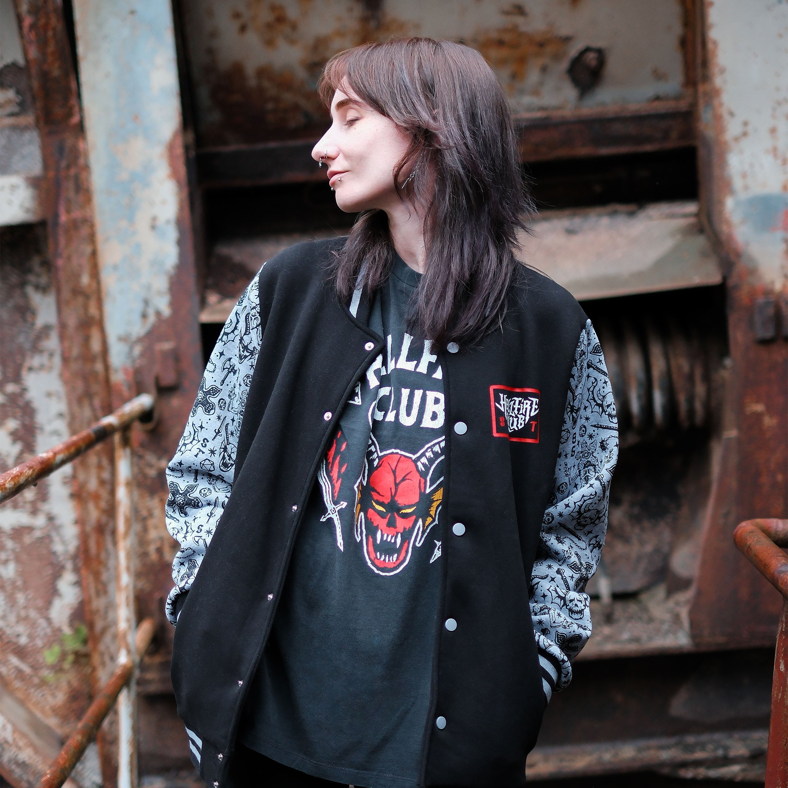 Immagine del prodotto Stranger Things - Hellfire Club Giacca College