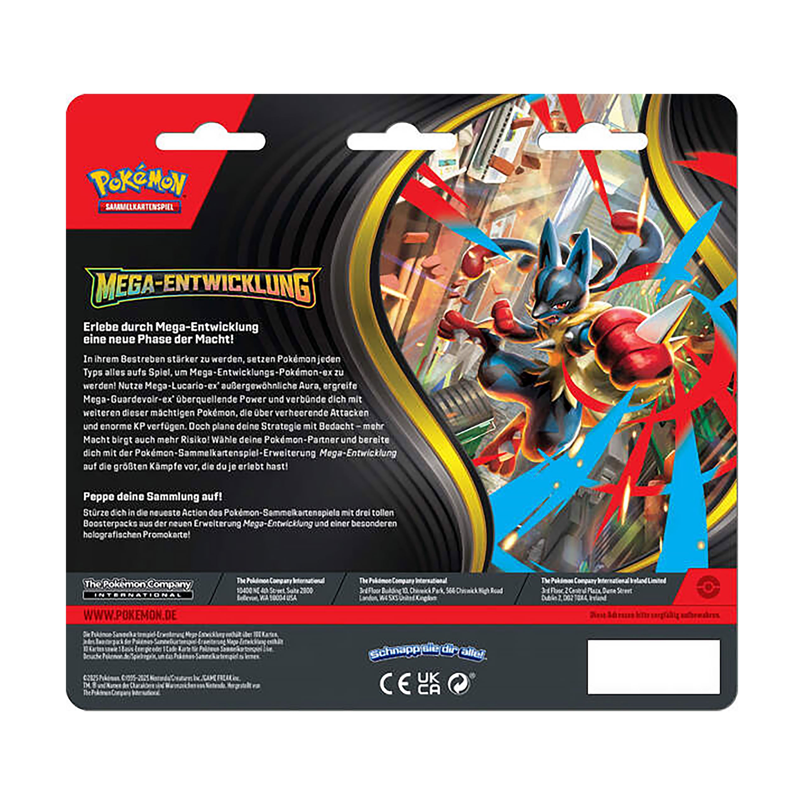 Immagine del prodotto Pokémon - Mega Evoluzione blister di carte collezionabili (versione tedesca)