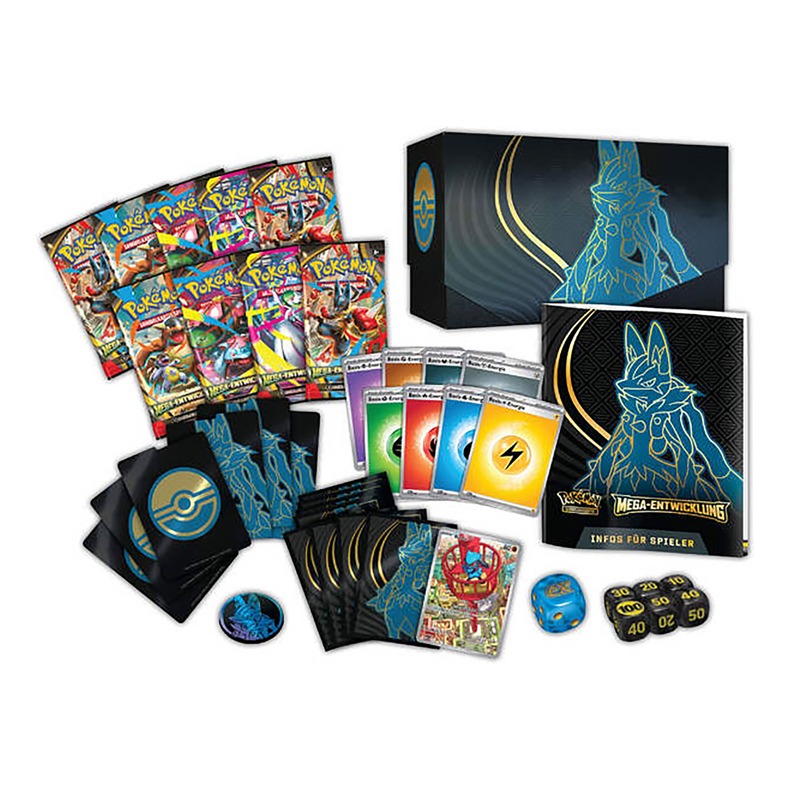 Immagine del prodotto Pokemon - Lucario Mega Evoluzione ME01 Set Allenatore Fuoriclasse