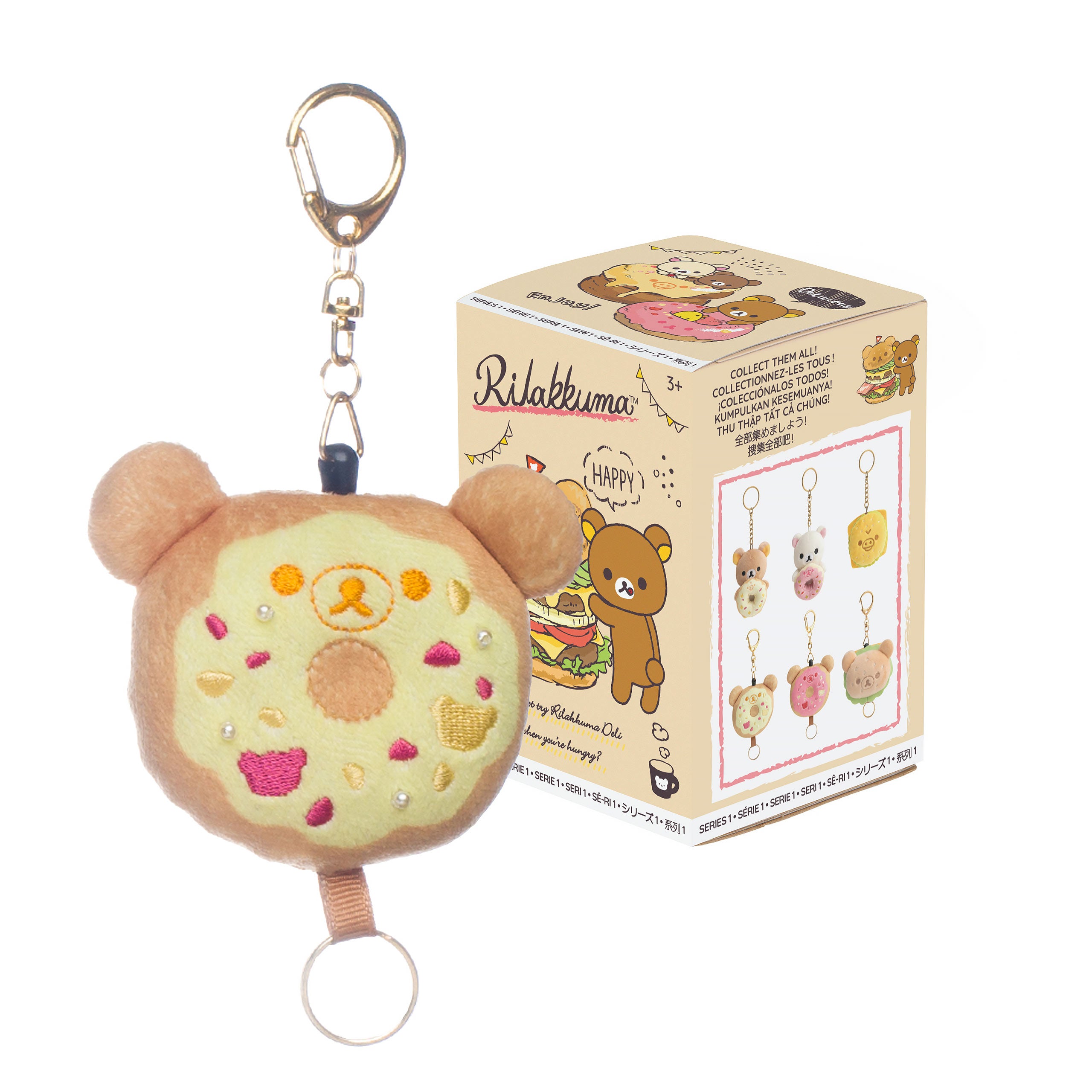 Immagine del prodotto Rilakkuma - Portachiavi in peluche misterioso Deli