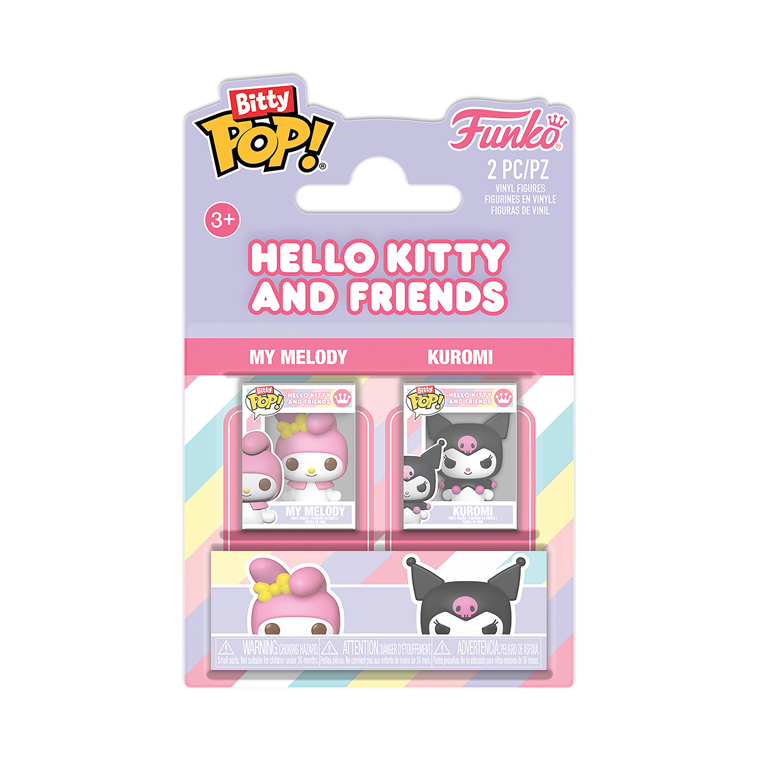 Immagine del prodotto Sanrio - My Melody e Kuromi Funko Bitty Pop set di 2 figure