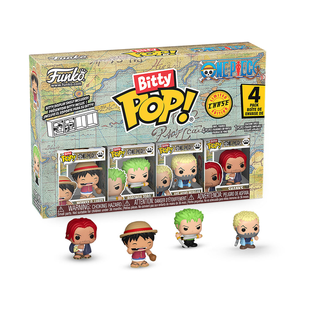 Immagine del prodotto One Piece - Set di 4 figure Funko Bitty Pop Serie 1