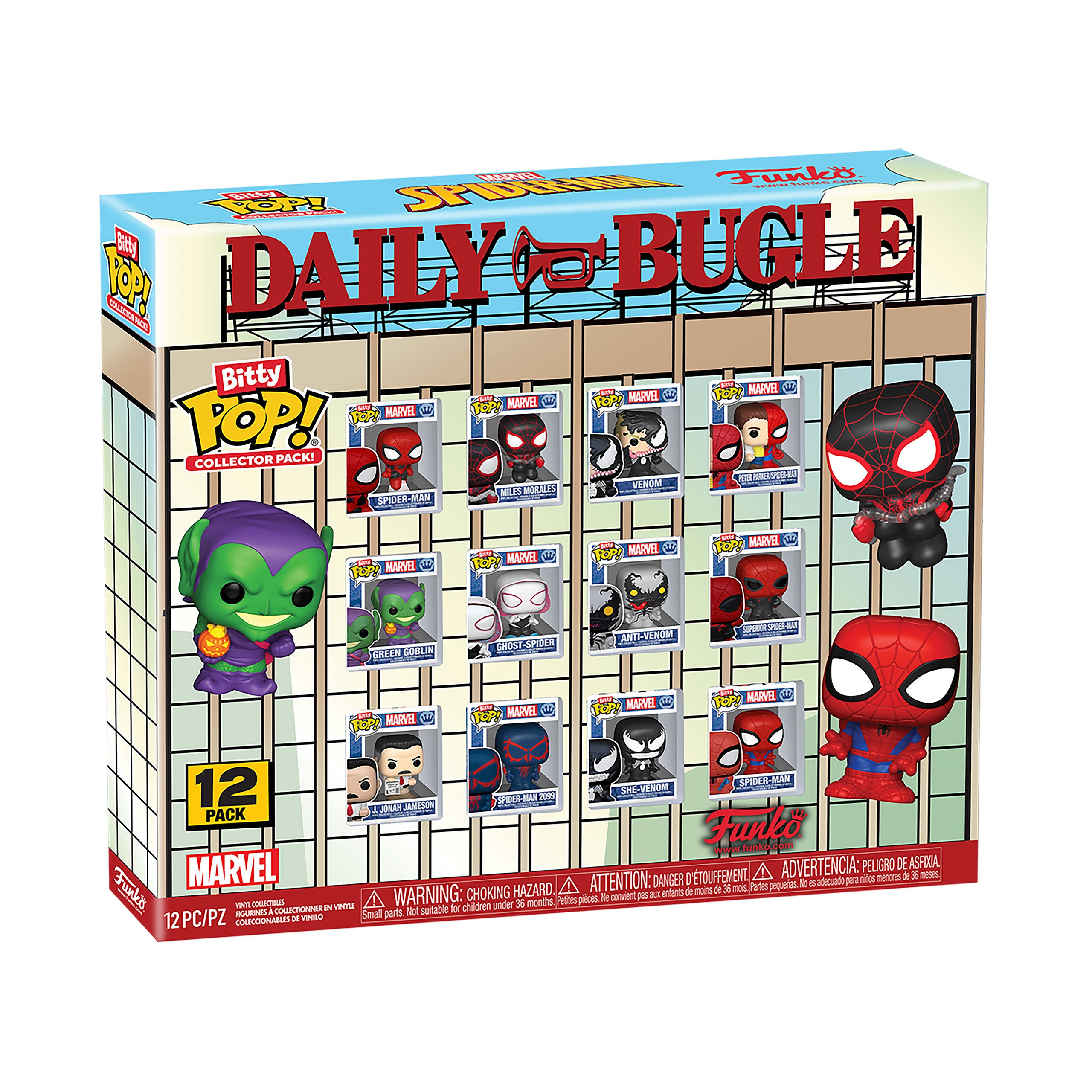 Immagine del prodotto Spider-Man - Multipack di figure Marvel Funko Bitty Pop