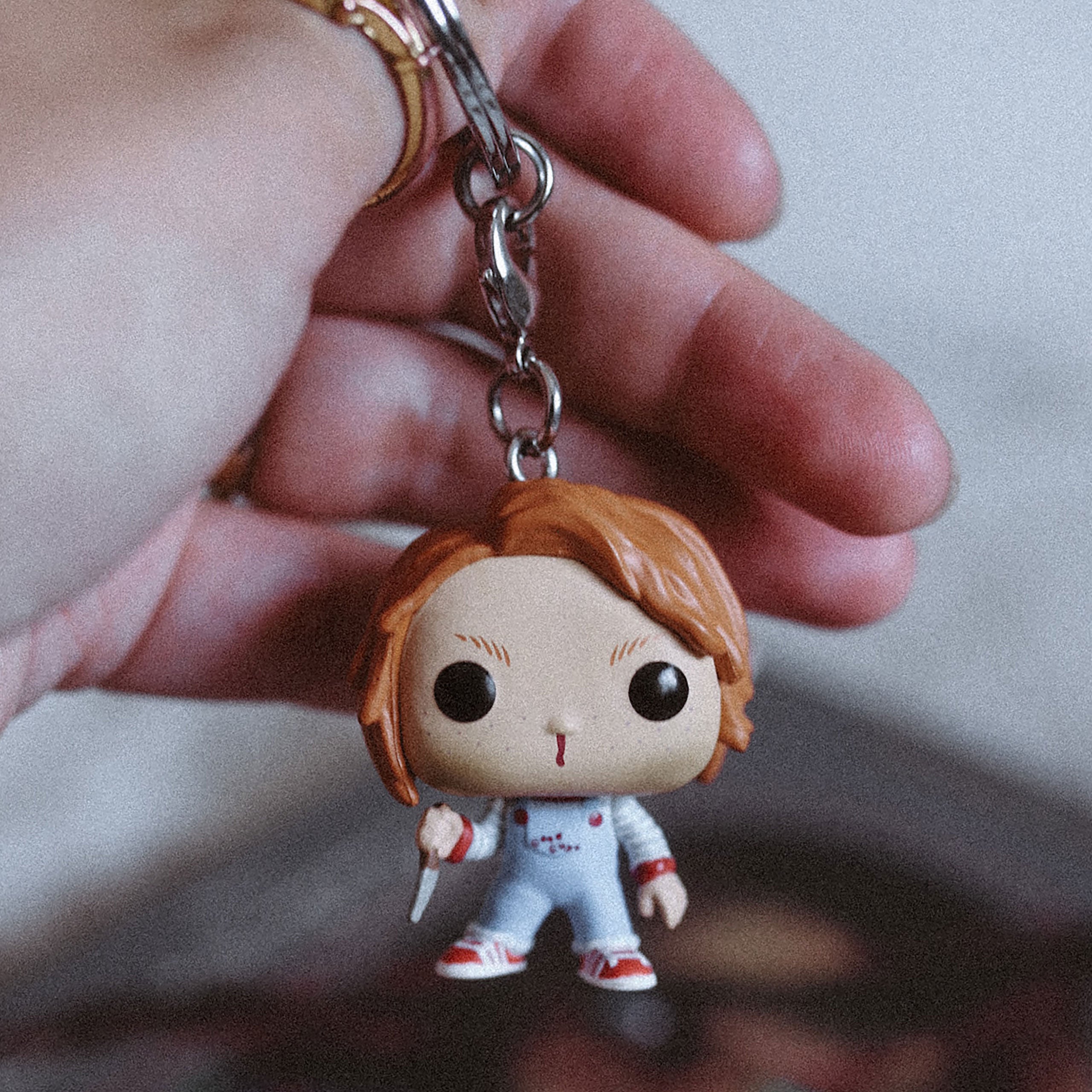 Immagine del prodotto Chucky - Portachiavi Funko Pop Chucky sfregiato