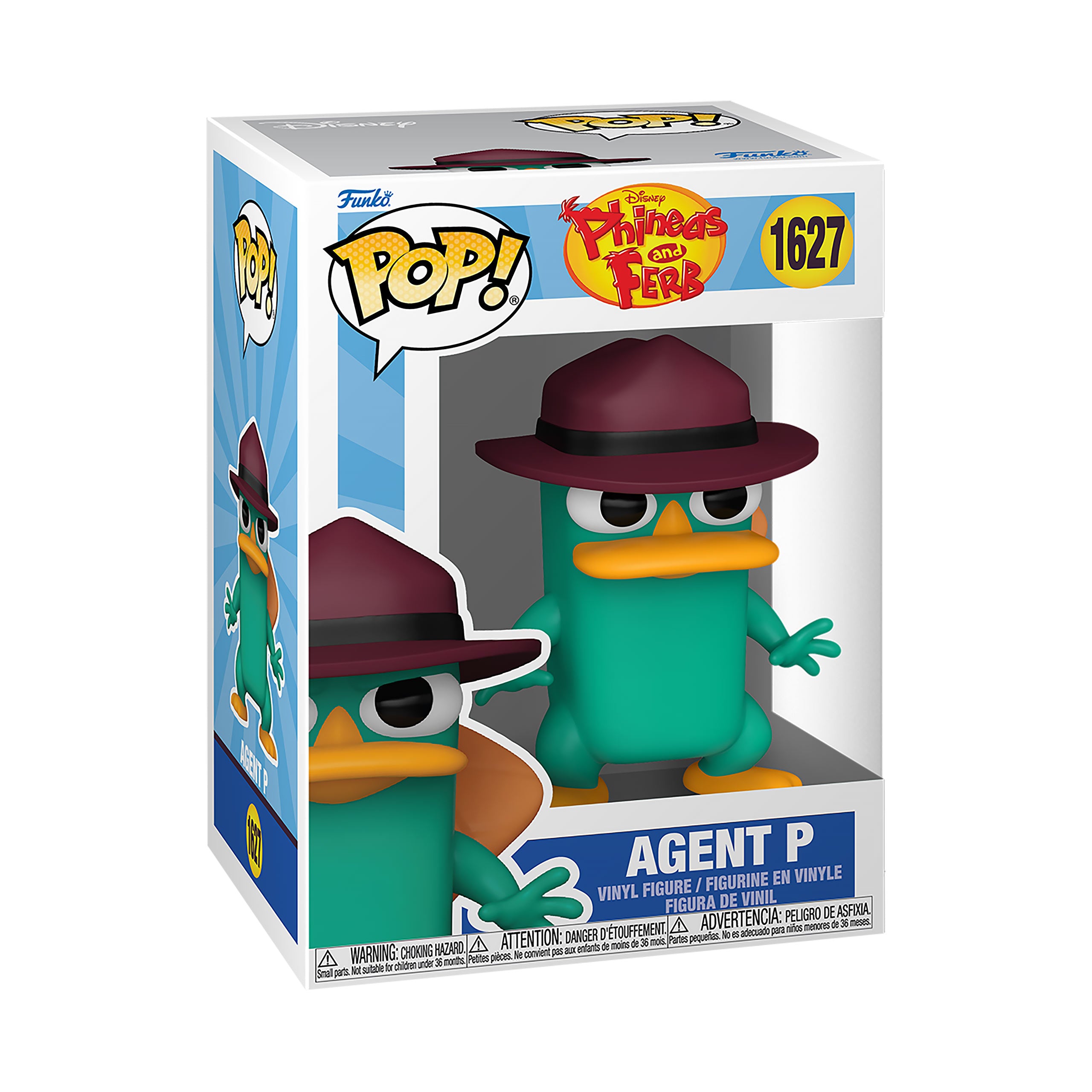 Immagine del prodotto Phineas e Ferb - Agente Perry Figura Funko Pop