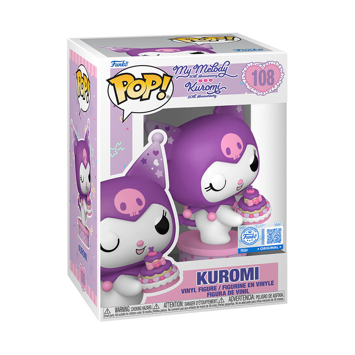 Immagine del prodotto Hello Kitty and Friends - Kuromi con torta Figura Funko Pop!