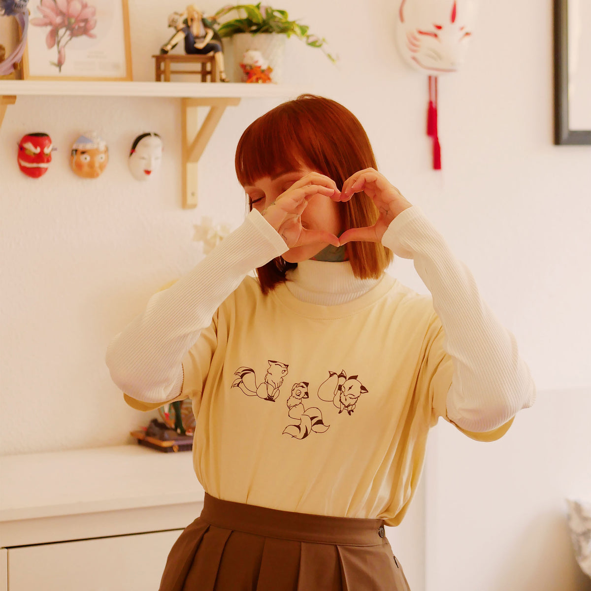 Immagine del prodotto T-shirt Kirara per fan di Inuyasha