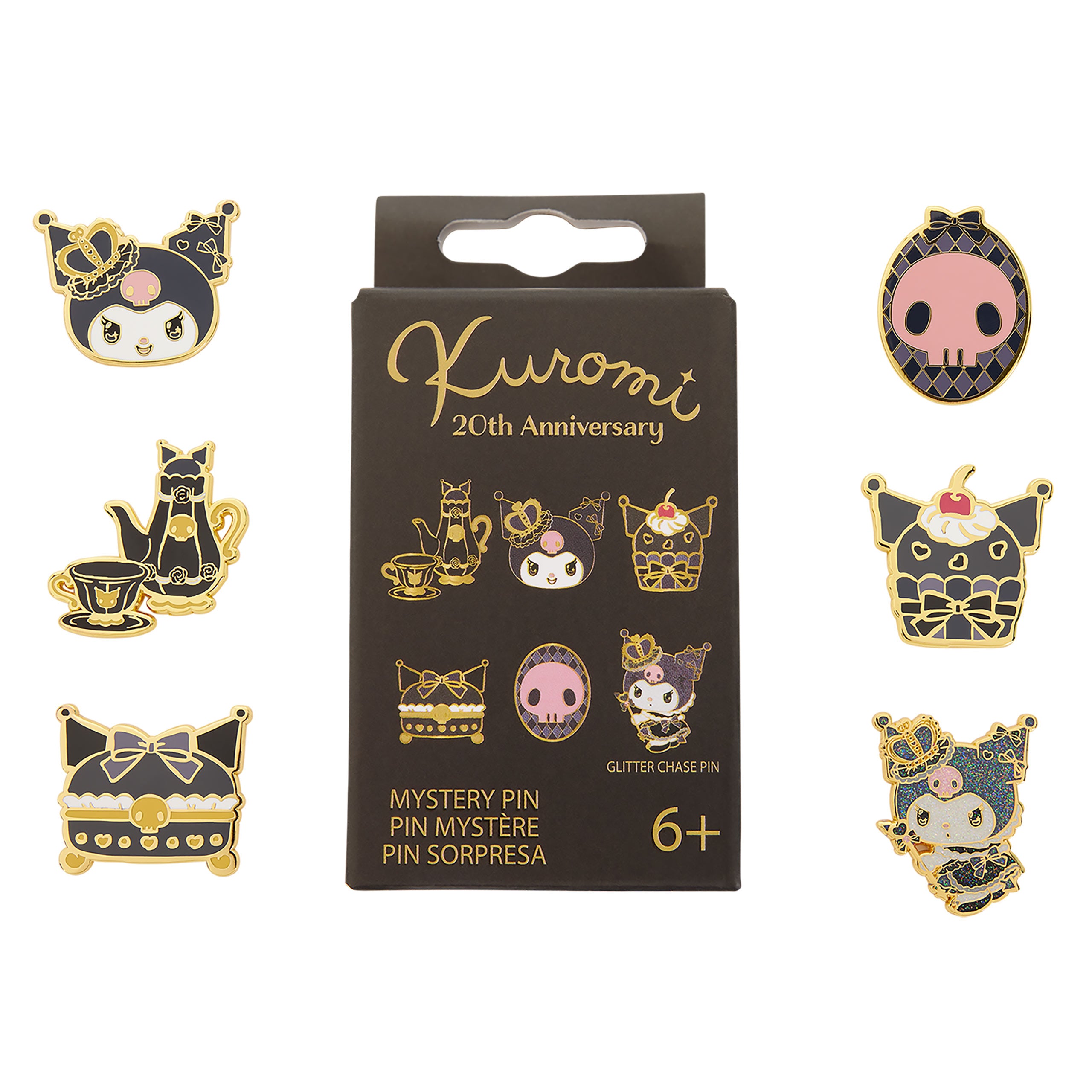 Immagine del prodotto Sanrio - Kuromi 20th Anniversary Mystery Pin
