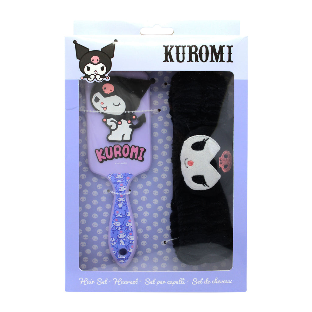 Immagine del prodotto Sanrio - Spazzola per capelli e fascia Kuromi