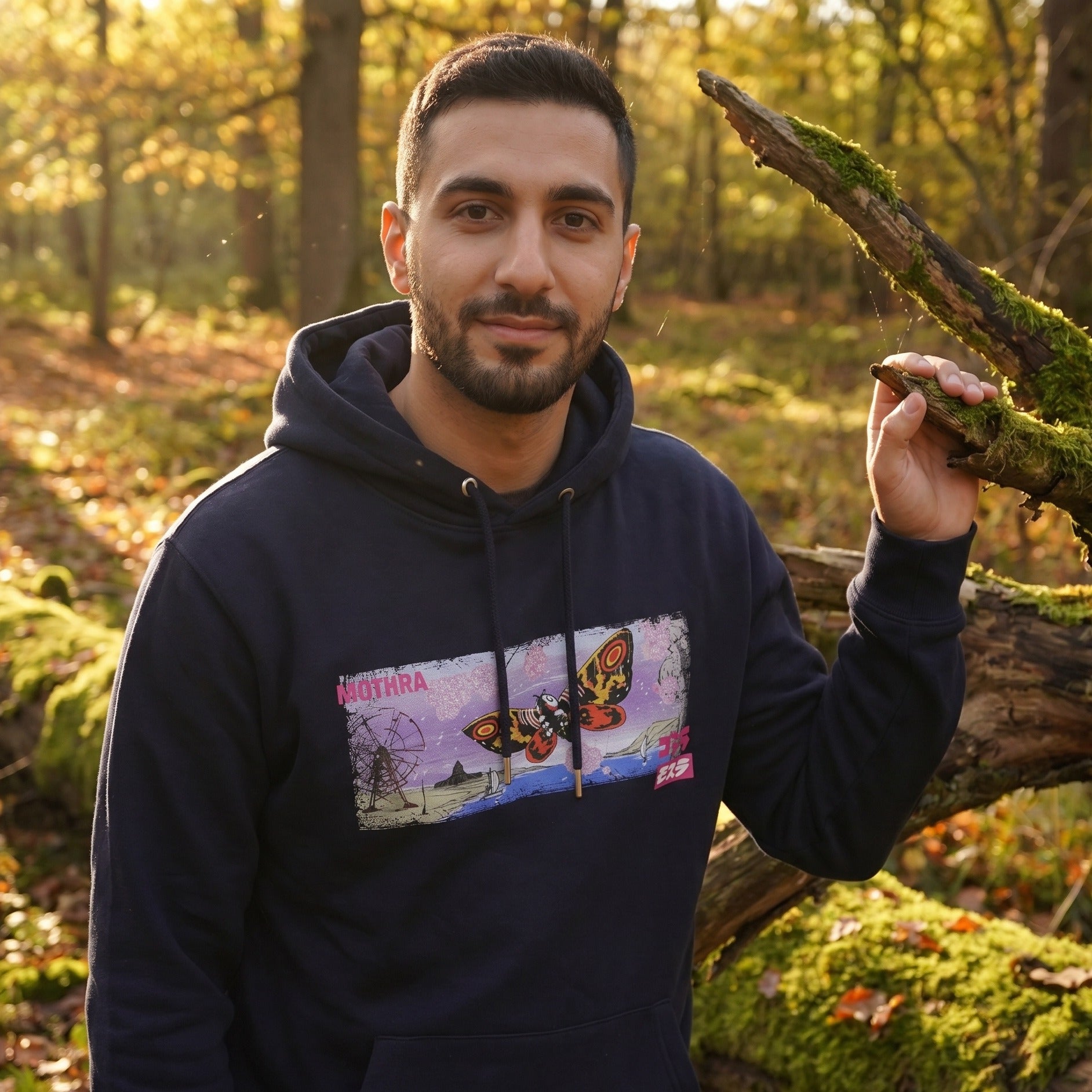 Product image Godzilla - Mothra Blue Hoodie