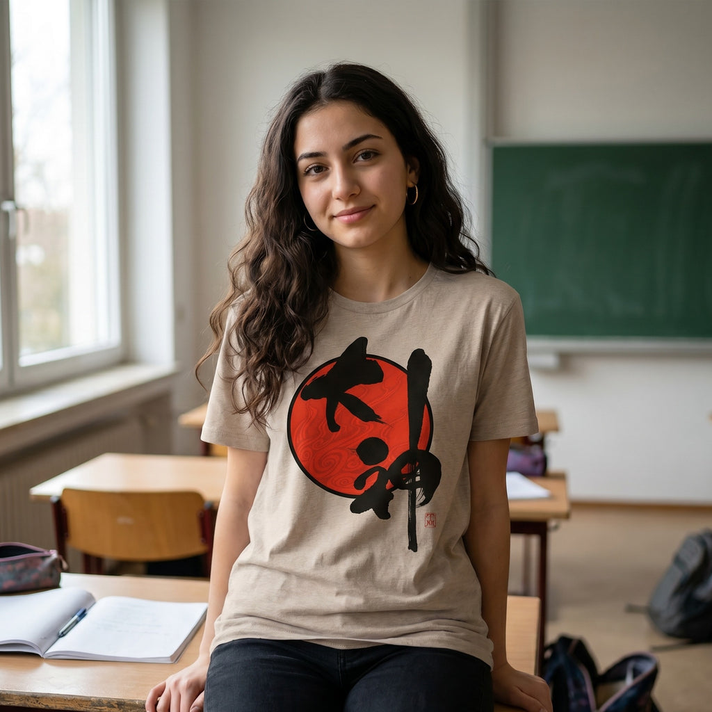 Product image Okami - Beige Logo T-shirt