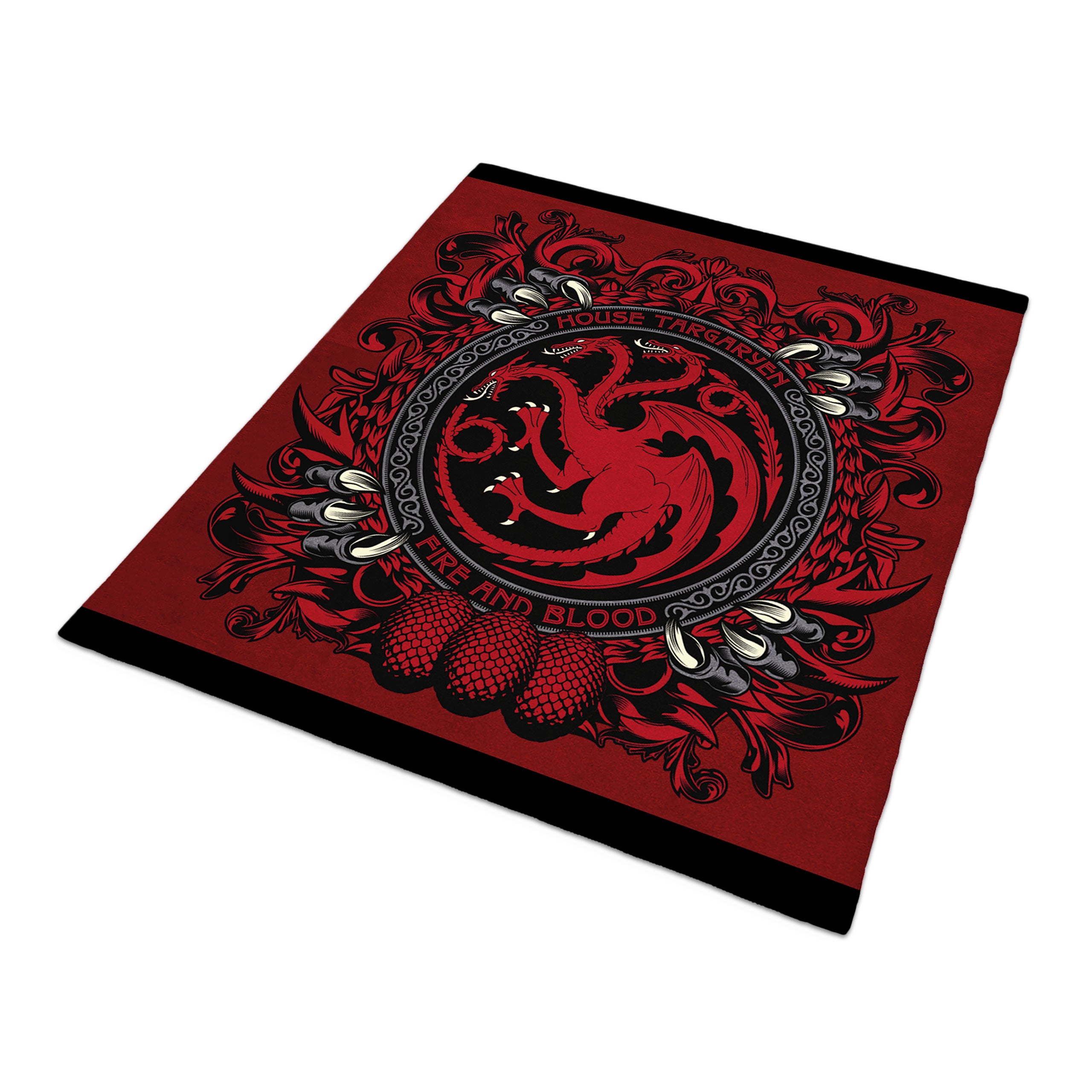 Immagine del prodotto Coperta soffice stemma Targaryen - Game of Thrones