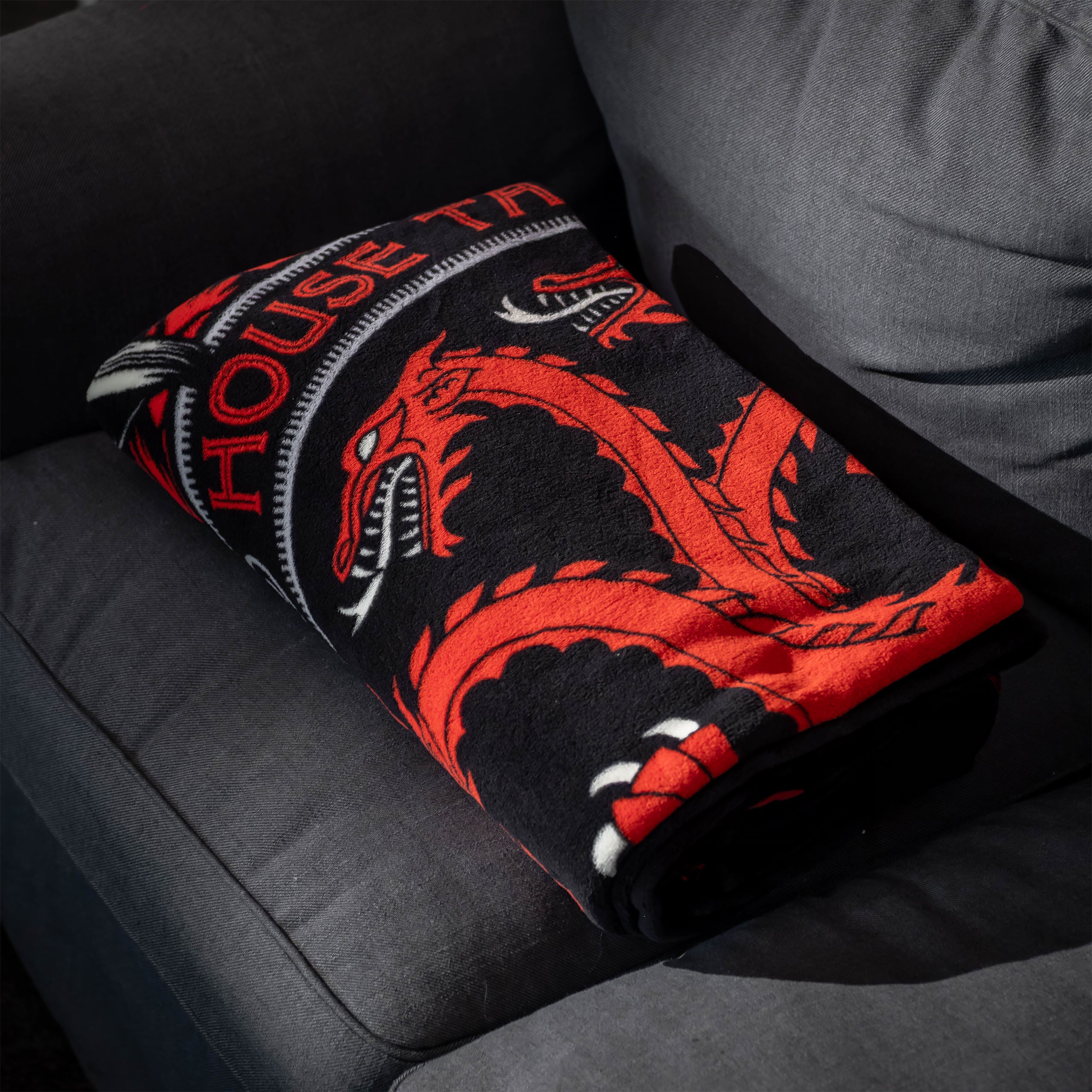 Immagine del prodotto Coperta soffice stemma Targaryen - Game of Thrones