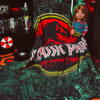 Immagine del prodotto Jurassic Park - Coperta Morbida Logo Jungle