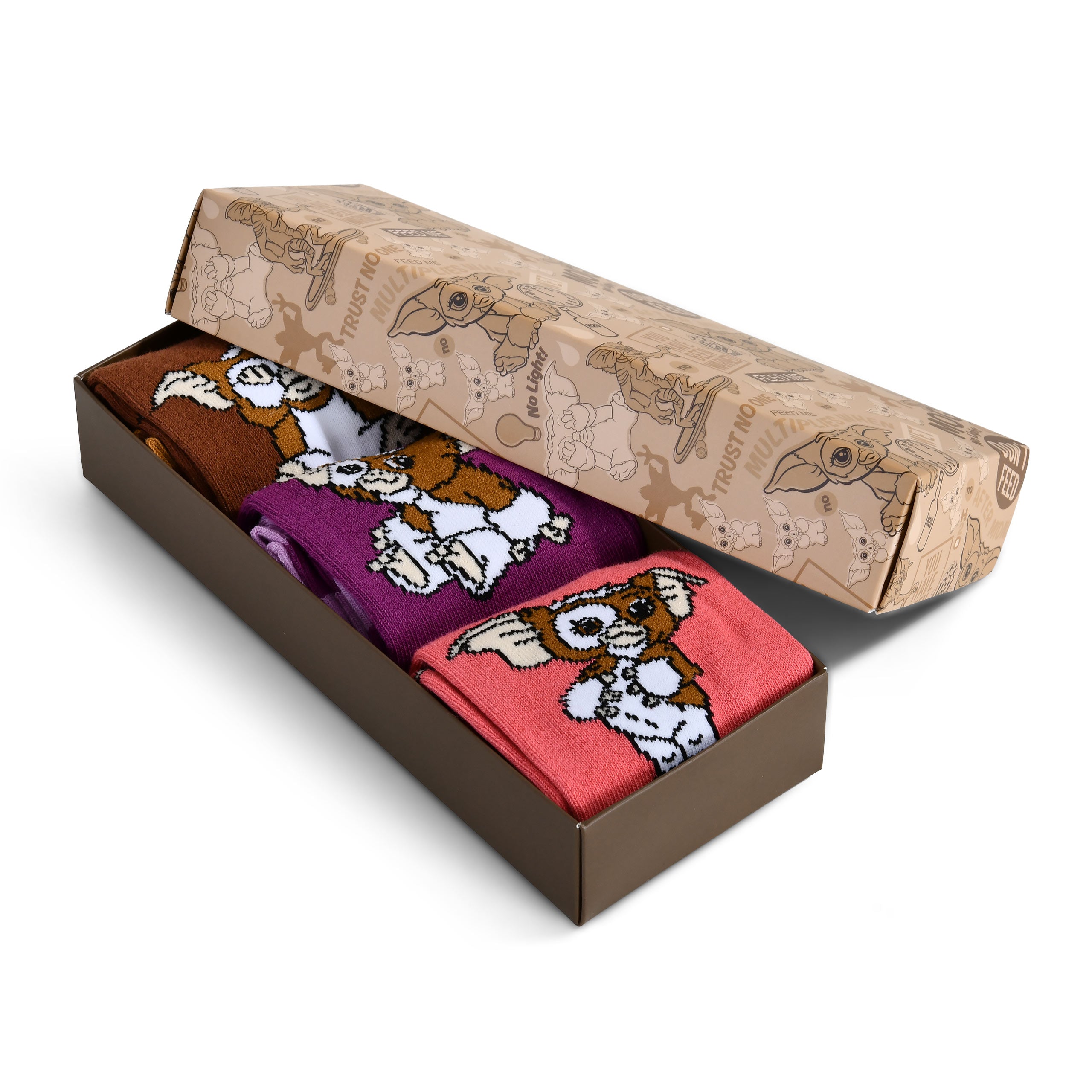 Immagine del prodotto Gremlins - Set di 3 paia di calzini Gizmo Emotions in confezione regalo