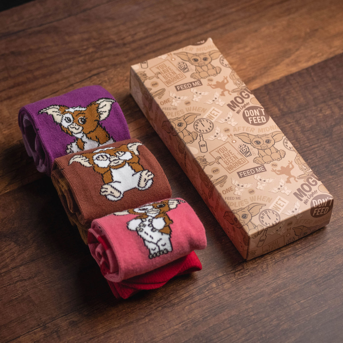 Immagine del prodotto Gremlins - Set di 3 paia di calzini Gizmo Emotions in confezione regalo