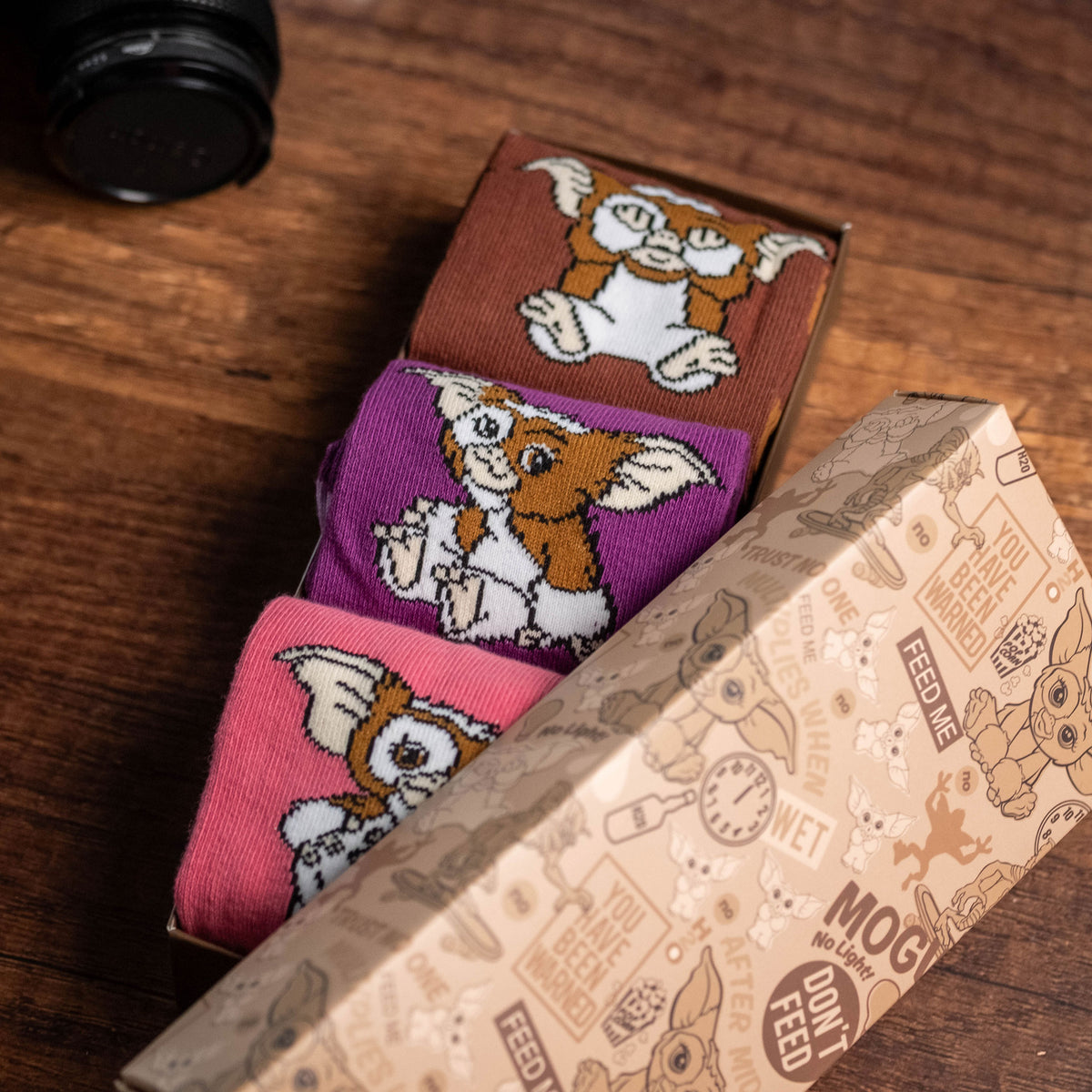 Immagine del prodotto Gremlins - Set di 3 paia di calzini Gizmo Emotions in confezione regalo
