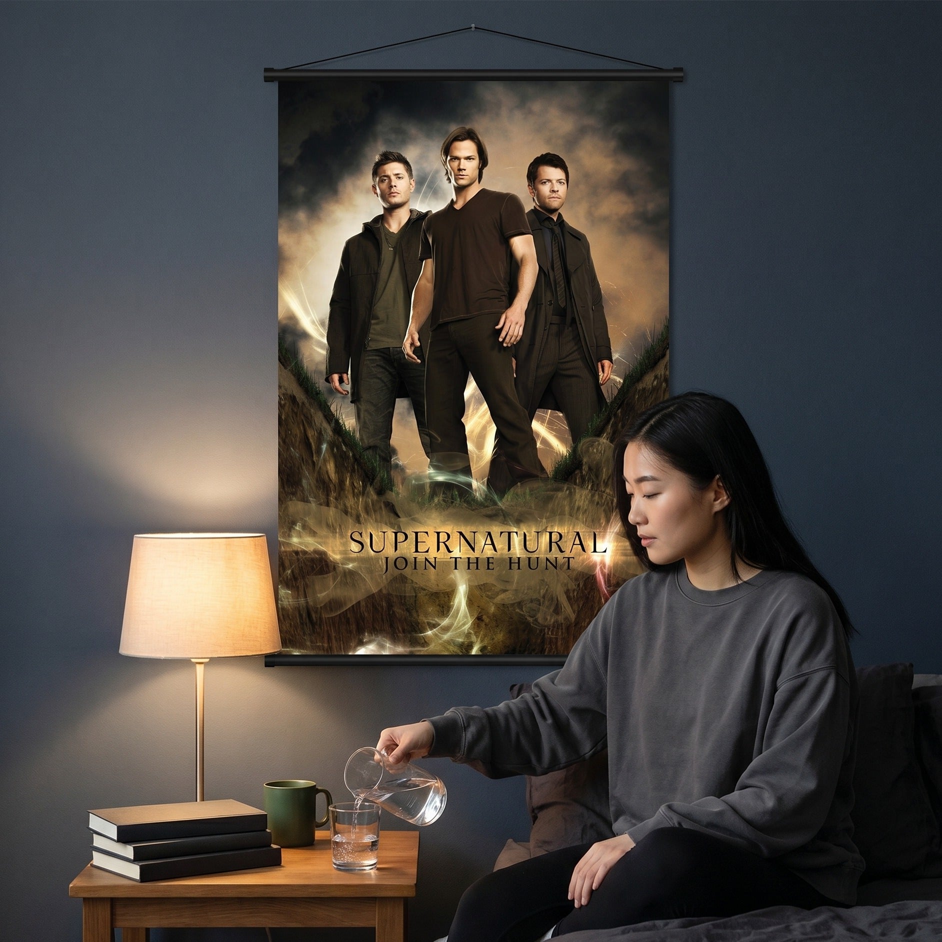 Immagine del prodotto Supernatural - Join the Hunt Poster in tessuto