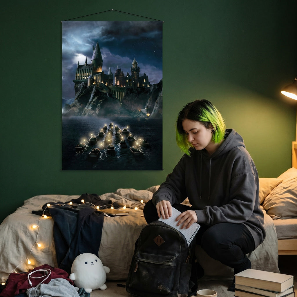 Immagine del prodotto Harry Potter - Poster in tessuto Hogwarts