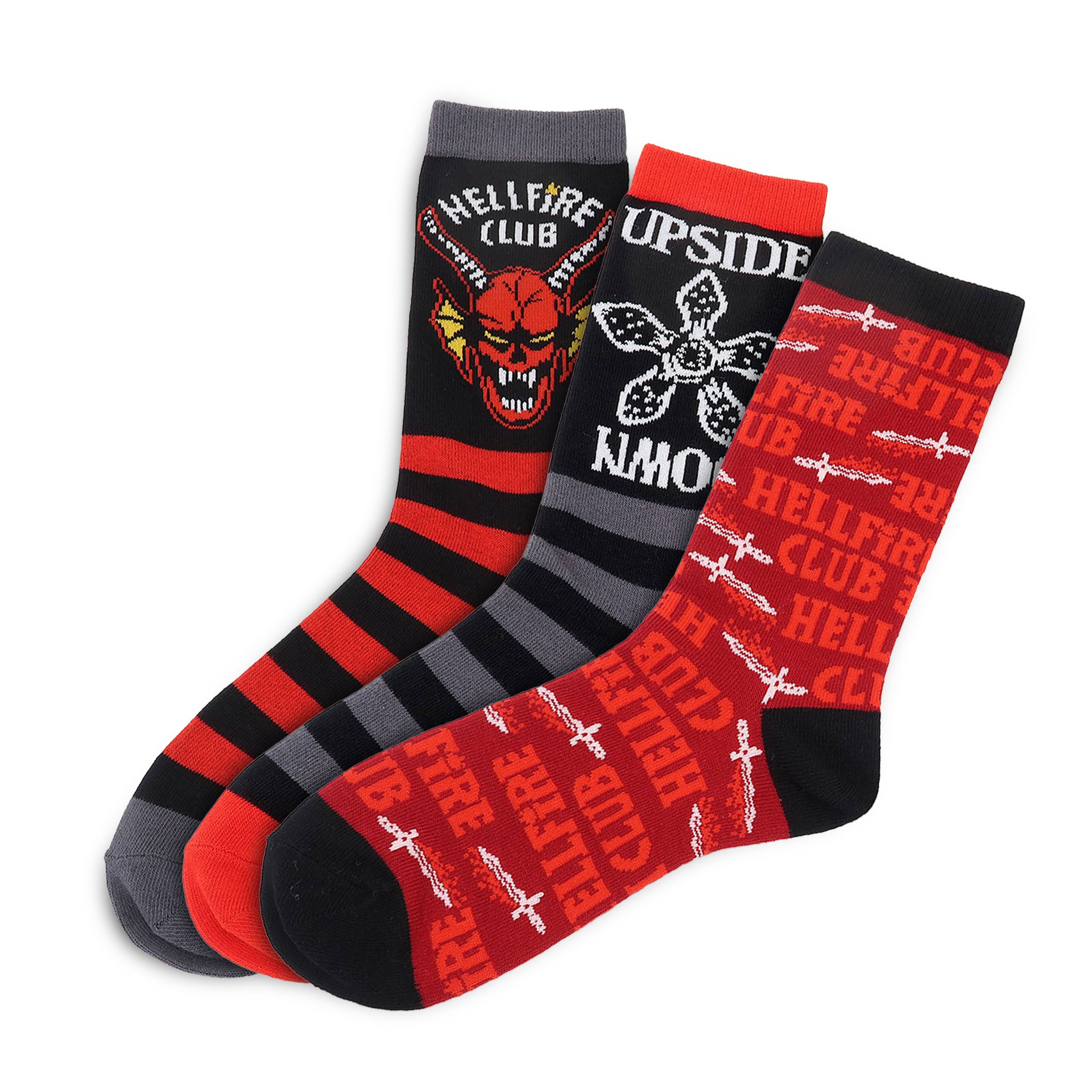 Immagine del prodotto Stranger Things – Set di 3 paia di calzini in confezione regalo