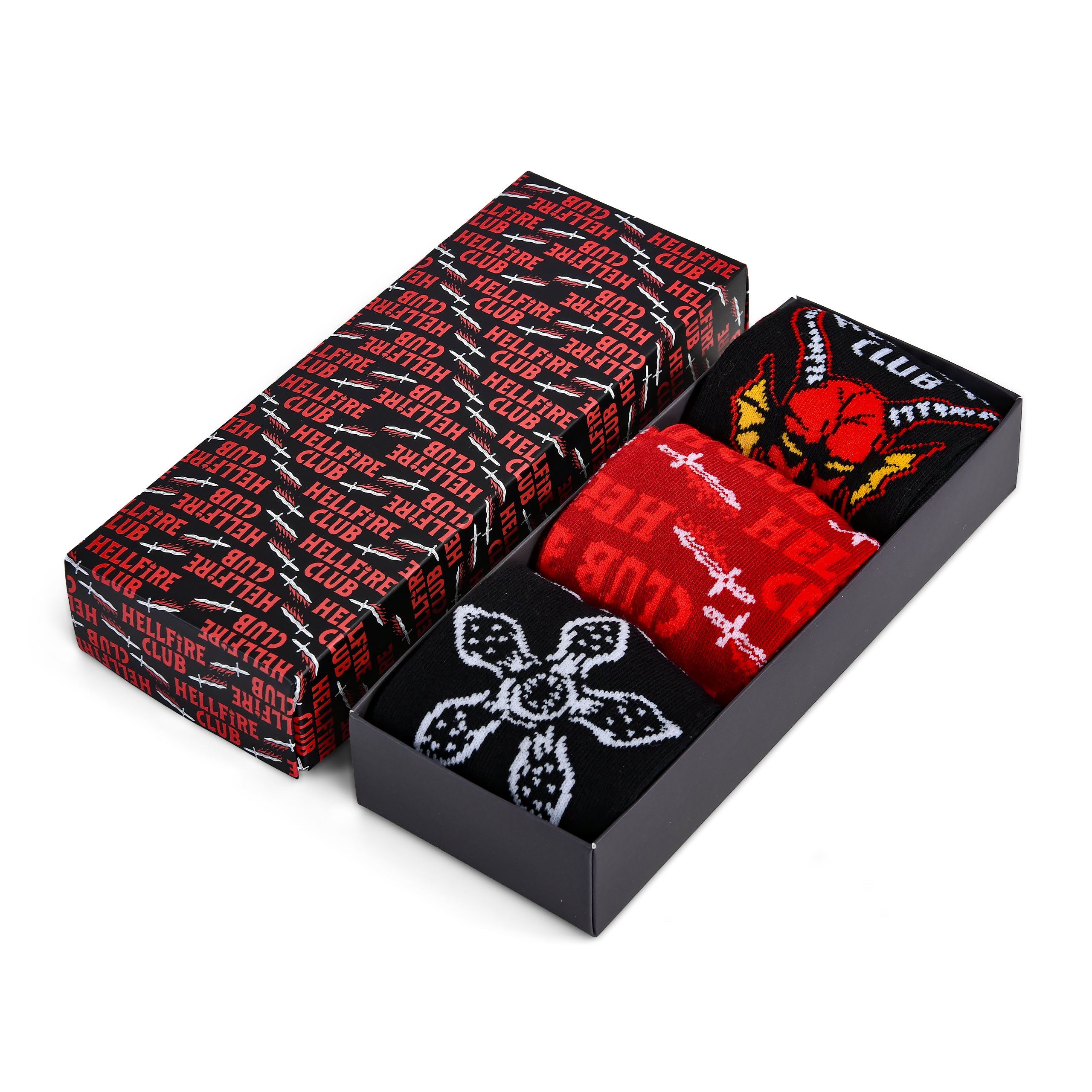 Immagine del prodotto Stranger Things – Set di 3 paia di calzini in confezione regalo