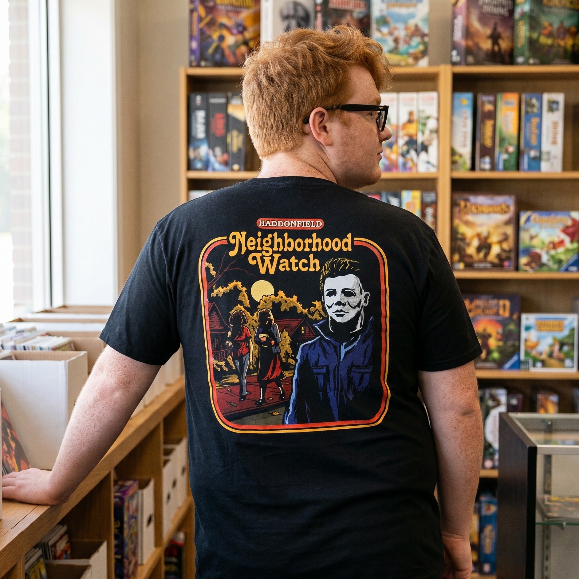 Immagine del prodotto Halloween - T-shirt Neighbourhood Watch nera
