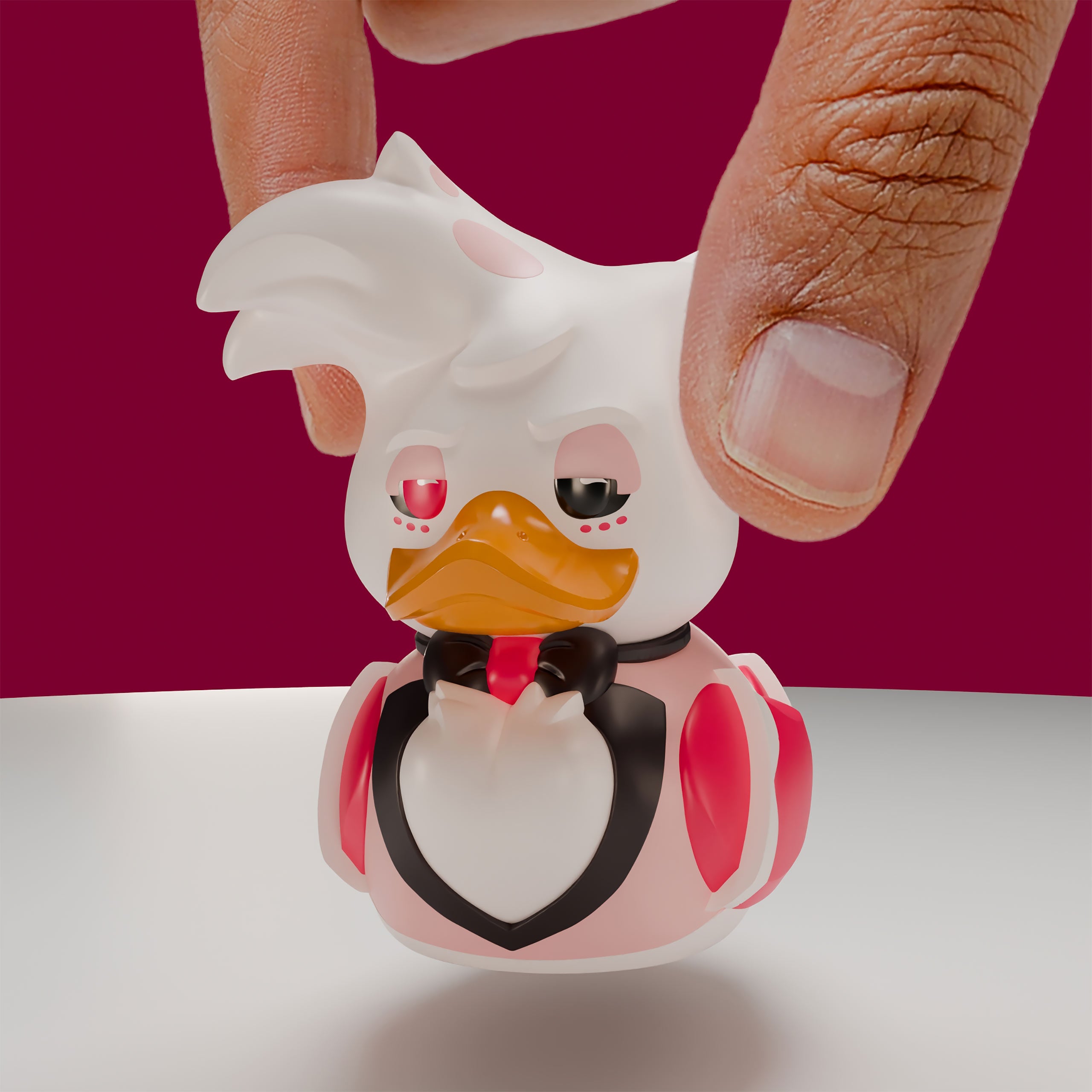 Immagine del prodotto Hazbin Hotel - Anatra decorativa Angel Dust Mini TUBBZ