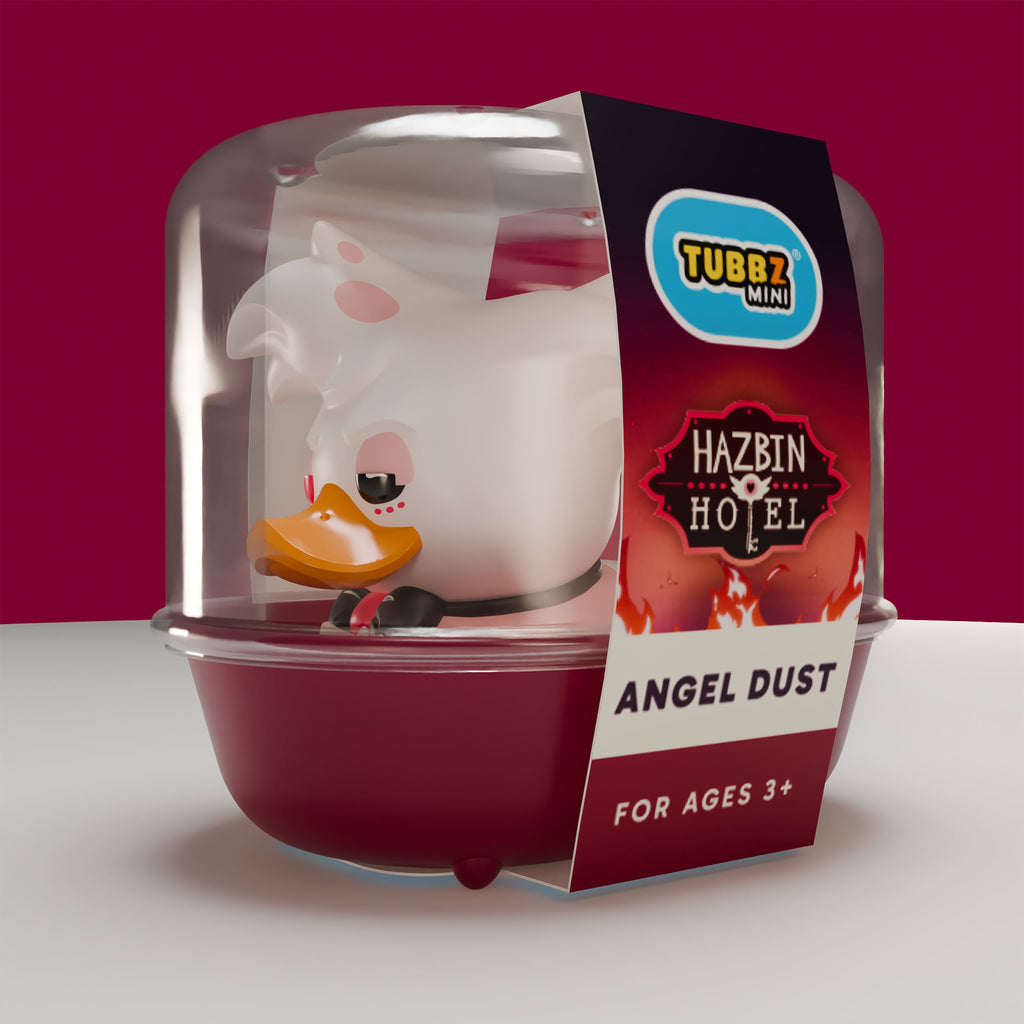 Immagine del prodotto Hazbin Hotel - Anatra decorativa Angel Dust Mini TUBBZ