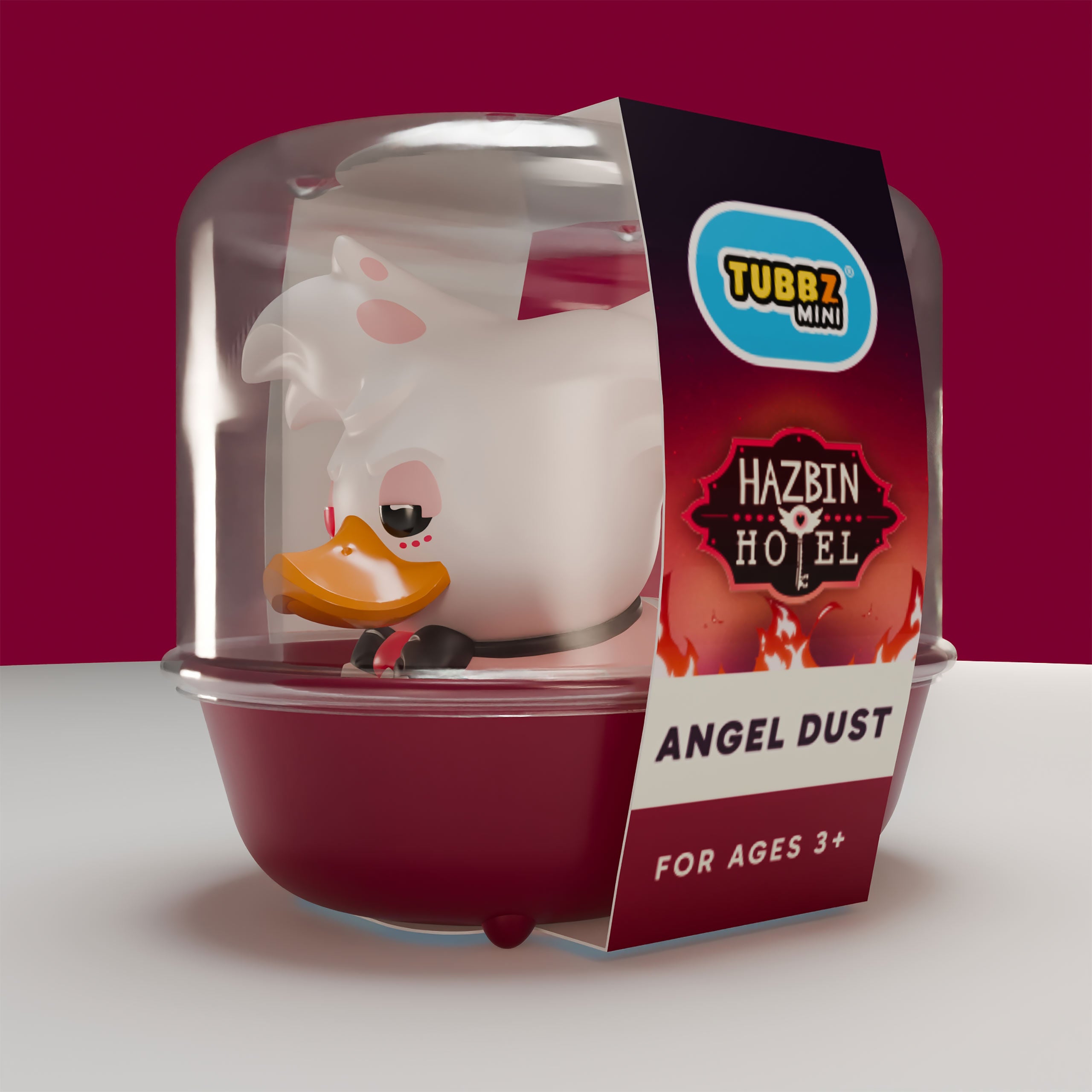 Immagine del prodotto Hazbin Hotel - Anatra decorativa Angel Dust Mini TUBBZ
