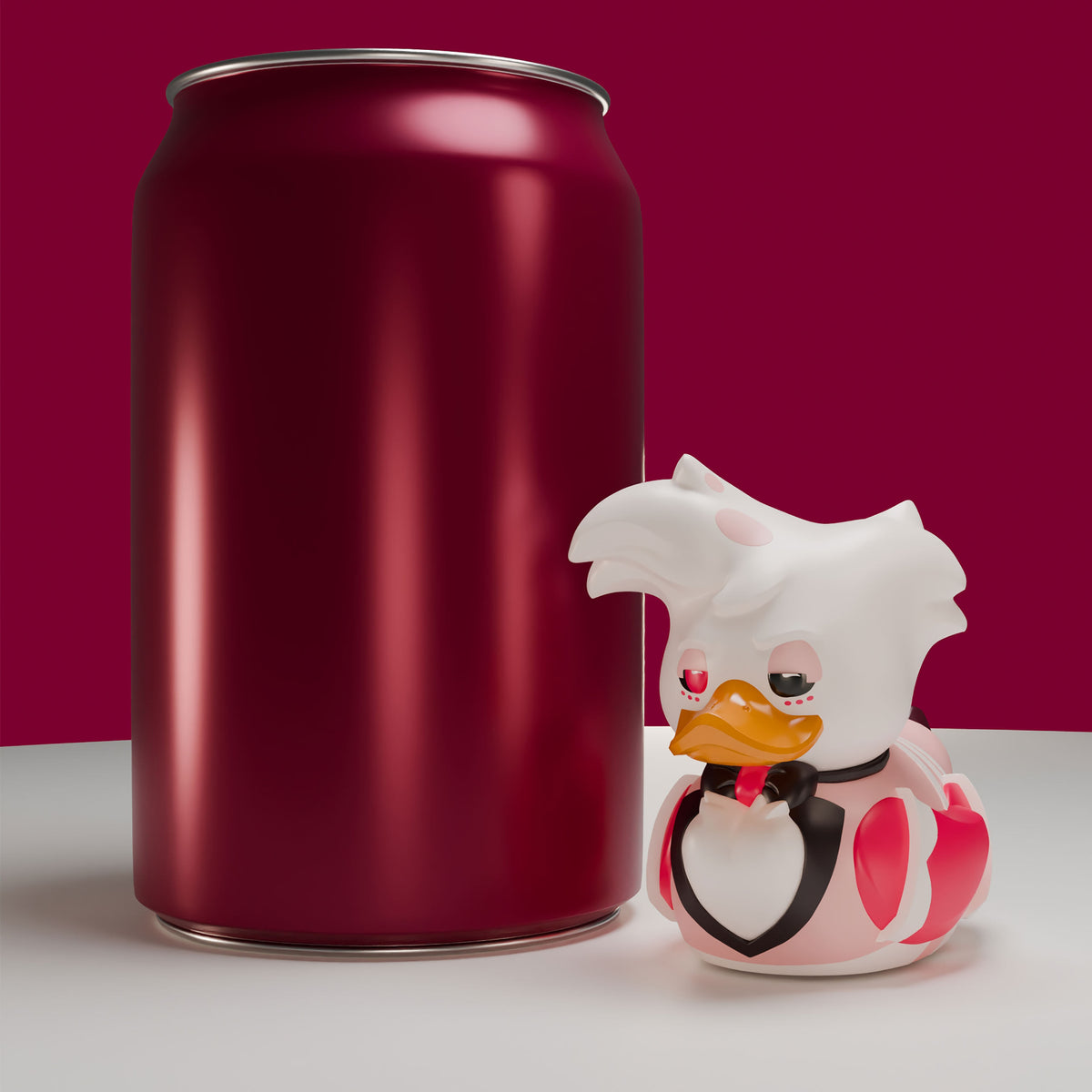 Immagine del prodotto Hazbin Hotel - Anatra decorativa Angel Dust Mini TUBBZ