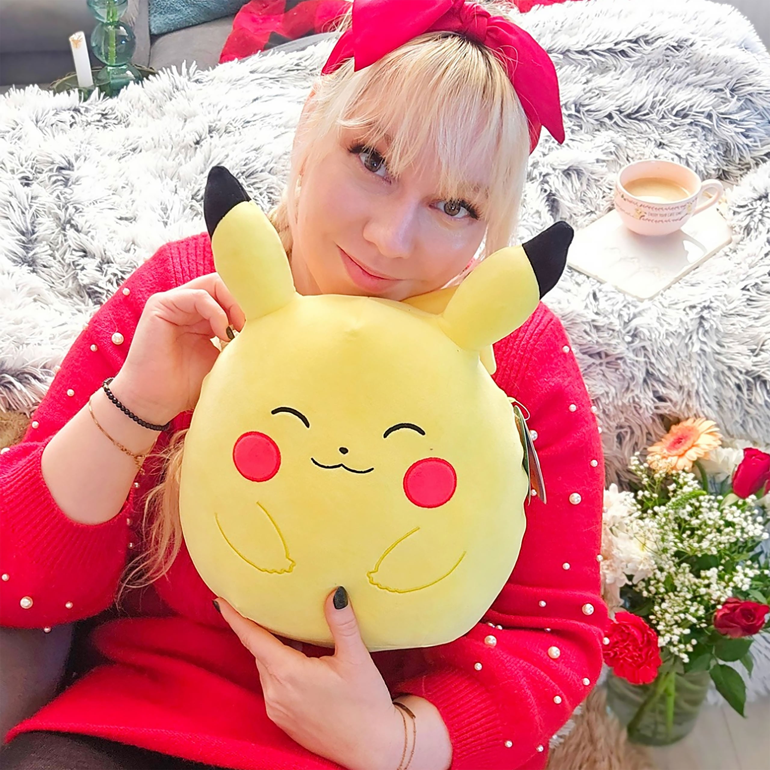 Immagine del prodotto Peluche Pikachu Squishmallows 25 cm - Pokémon