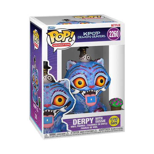 Immagine del prodotto KPop Demon Hunters - Derpy con Sussie Glow in the Dark figura Funko Pop!