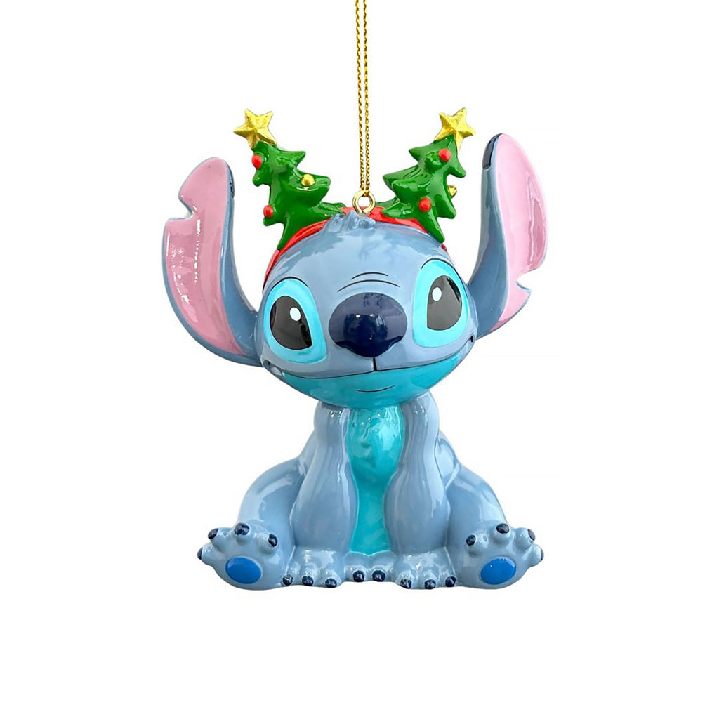 Immagine del prodotto Stitch con cerchietto Decorazione per albero di Natale - Lilo & Stitch