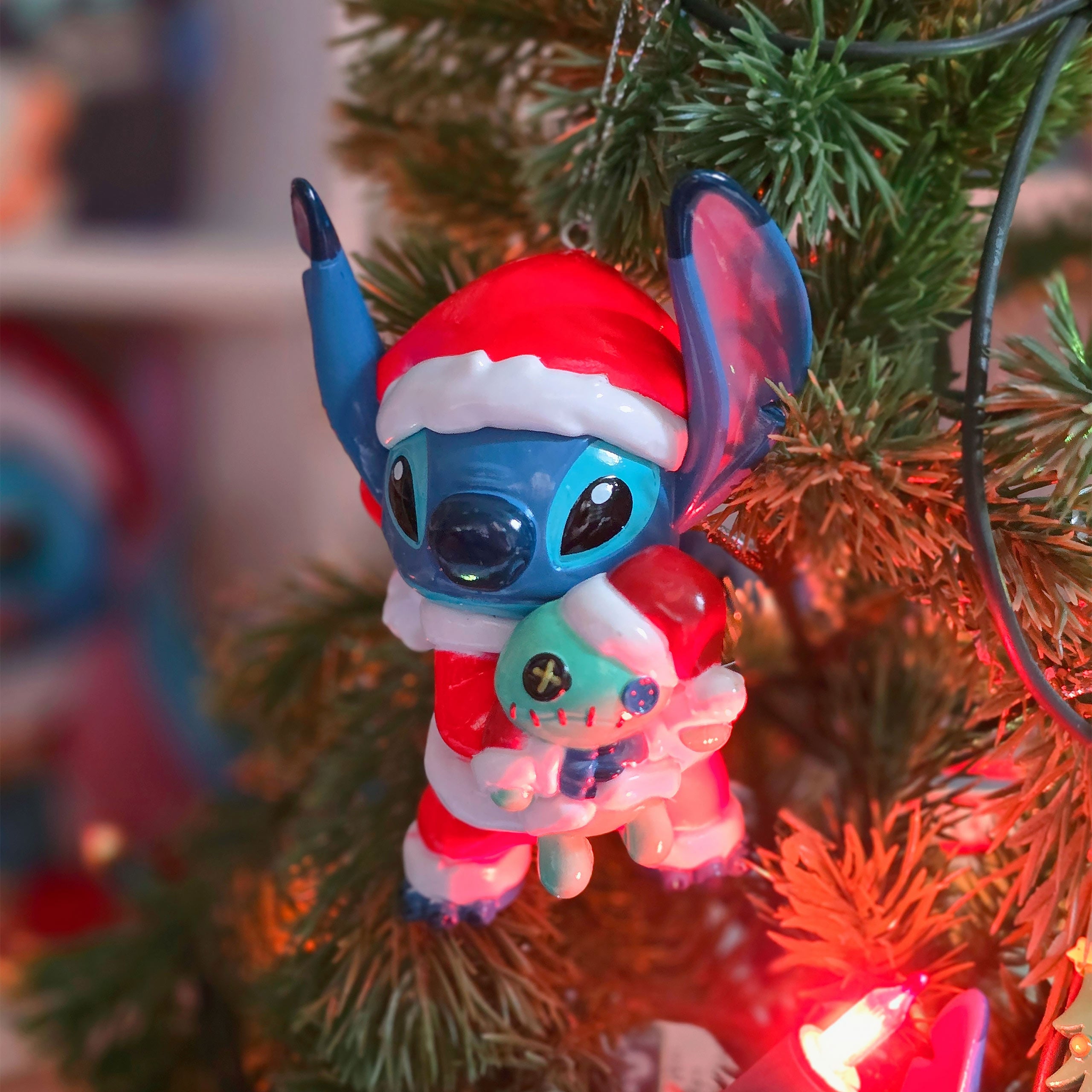 Immagine del prodotto Stitch con Scrump Decorazione per Albero di Natale - Lilo & Stitch