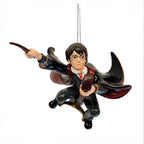 Immagine del prodotto Decorazione per albero di Natale Harry con Nimbus 2000 - Harry Potter