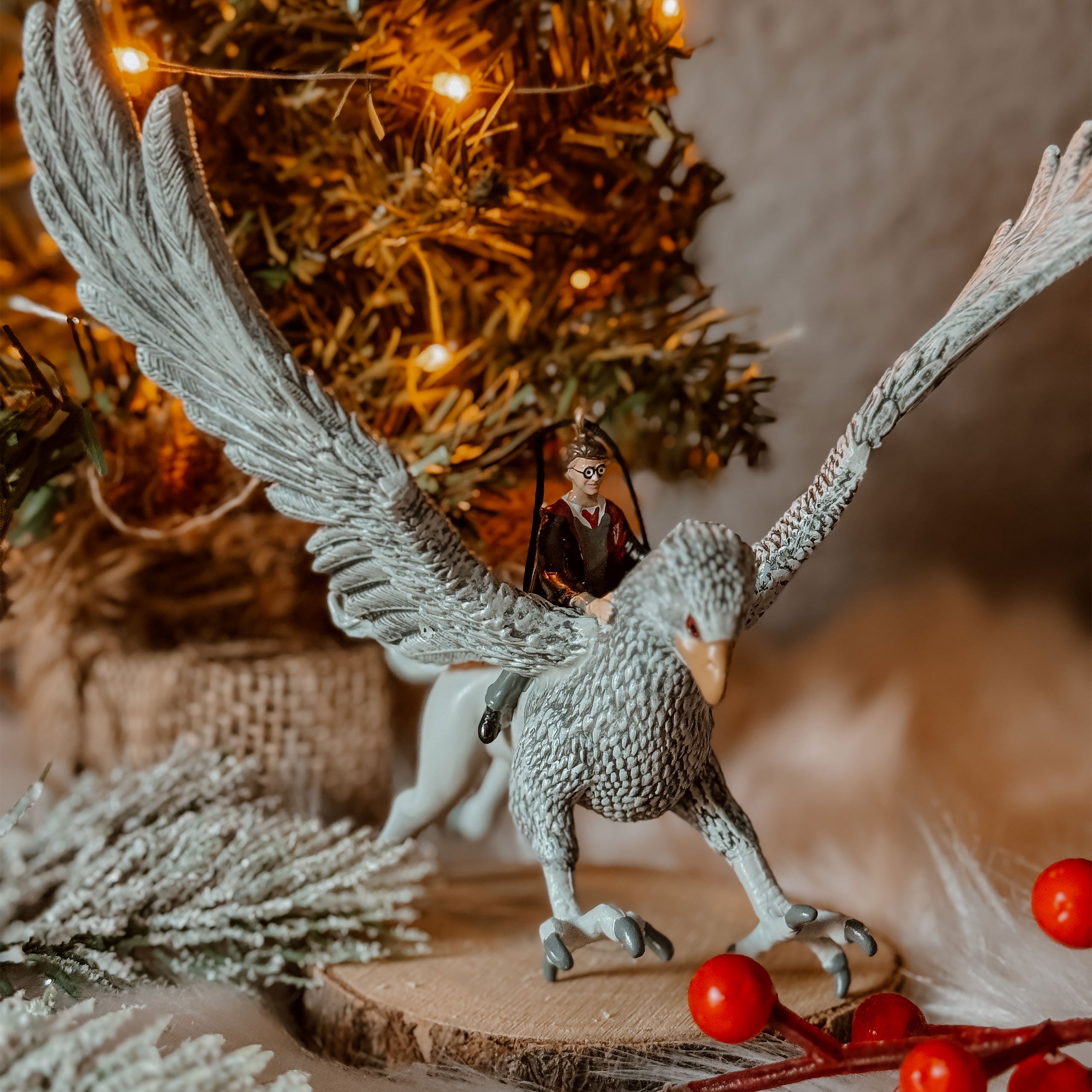 Immagine del prodotto Addobbo per albero di Natale Harry con Fierobecco - Harry Potter