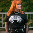 Immagine del prodotto Death Note - T-shirt Playing Cards nera