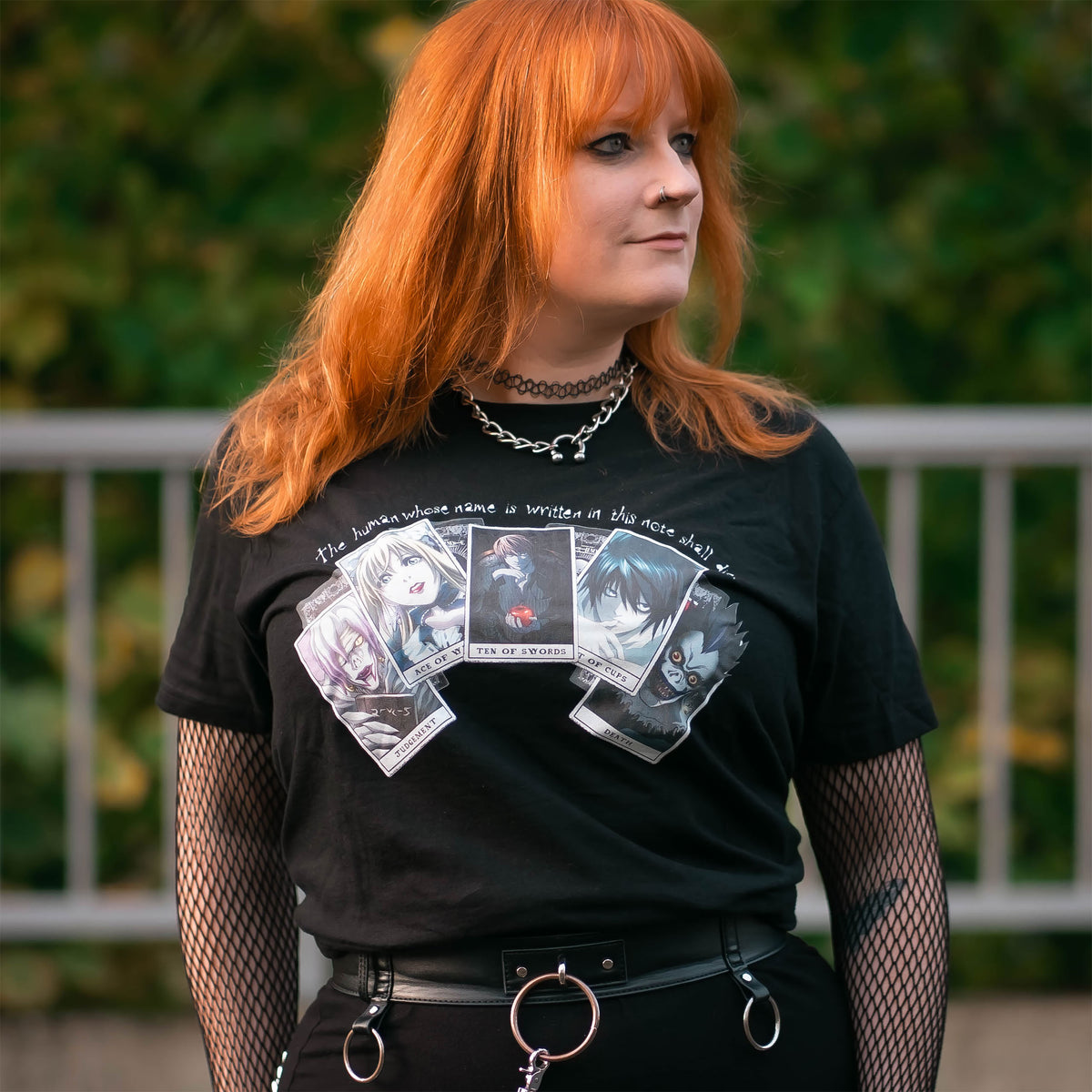 Immagine del prodotto Death Note - T-shirt Playing Cards nera