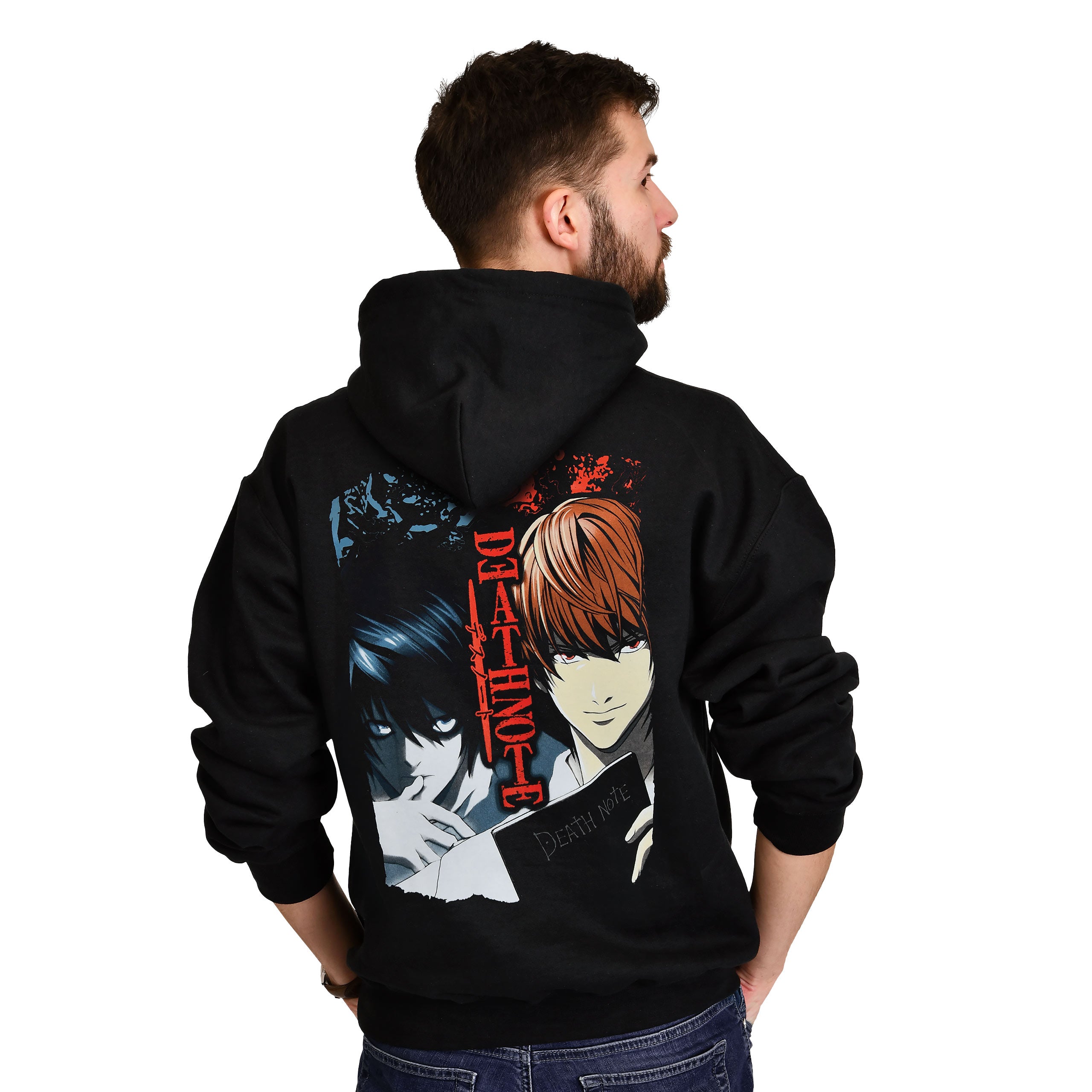 Immagine del prodotto Death Note - Felpa con cappuccio Paranormal nera