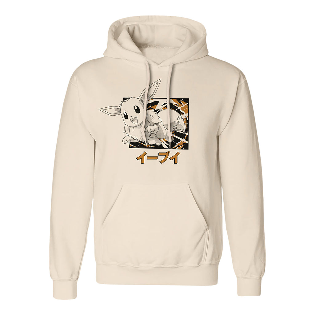 Immagine del prodotto Pokémon - Felpa con cappuccio Katakana Evoluzione di Eevee