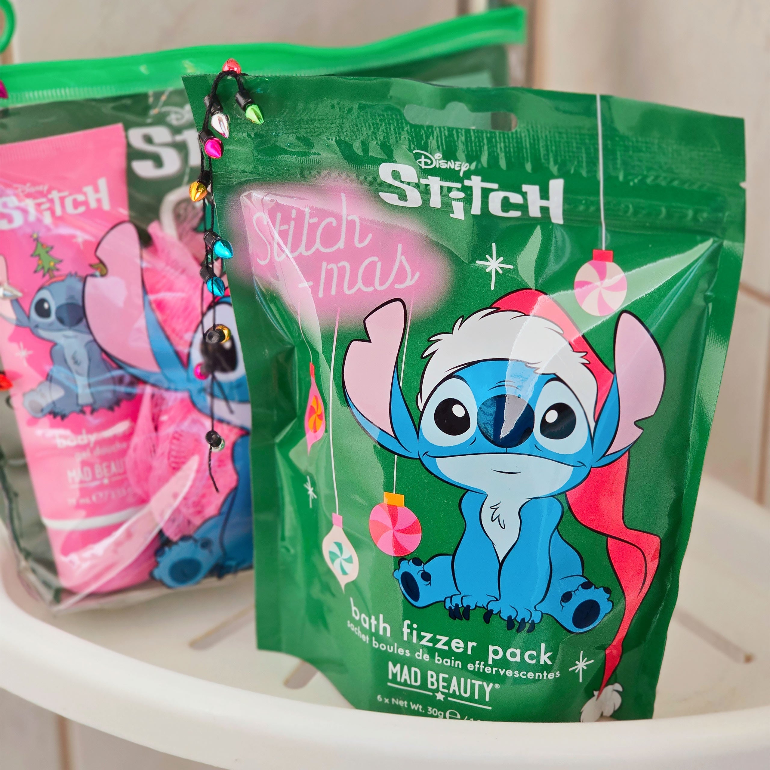 Immagine del prodotto Stitch-mas Set da 6 bombe da bagno - Lilo & Stitch