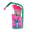 Immagine del prodotto Set di pennelli per il trucco Stitch-mas con pochette - Lilo & Stitch