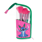 Immagine del prodotto Set di pennelli per il trucco Stitch-mas con pochette - Lilo & Stitch