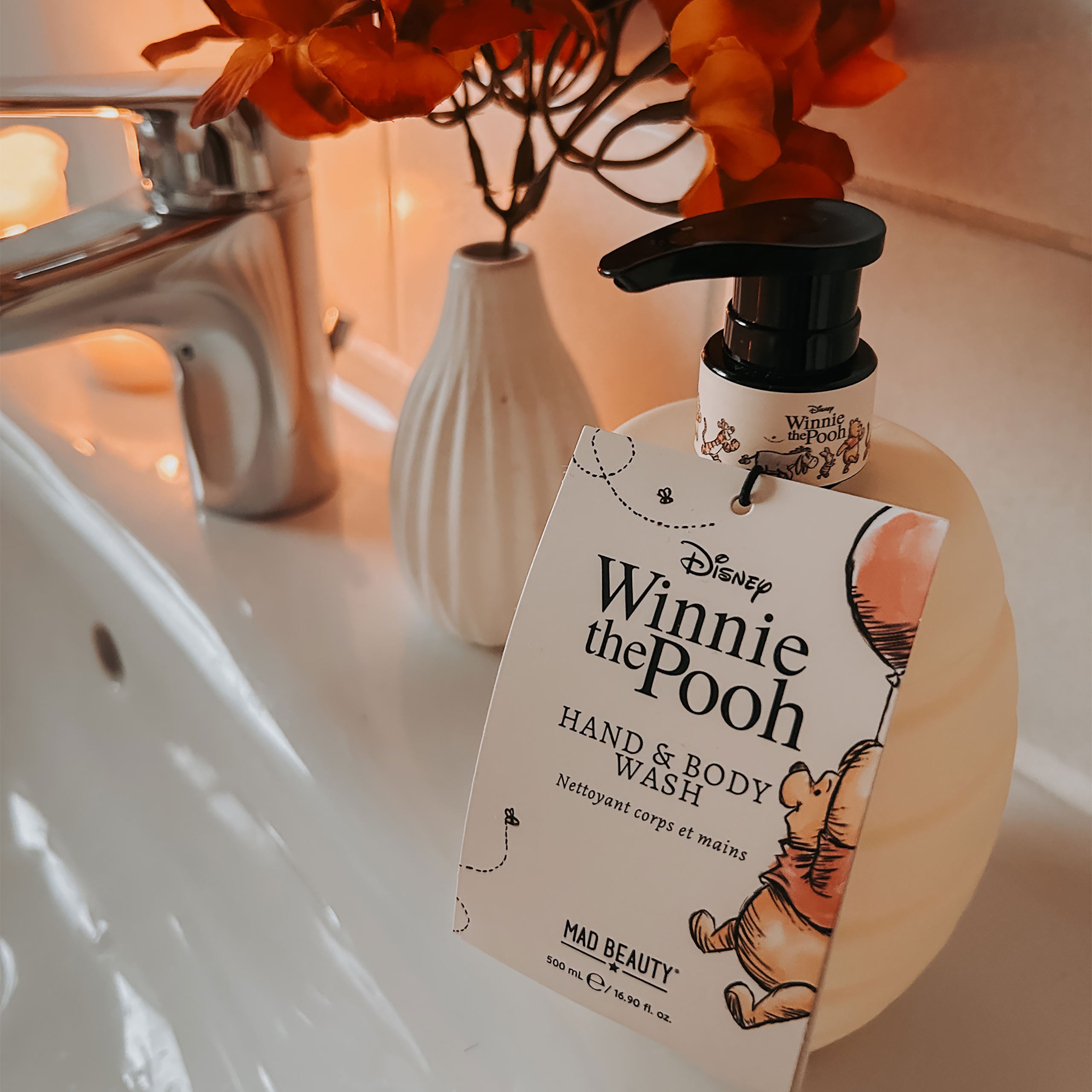 Immagine del prodotto Winnie the Pooh - Dispenser di sapone a forma di vaso di miele con gel detergente