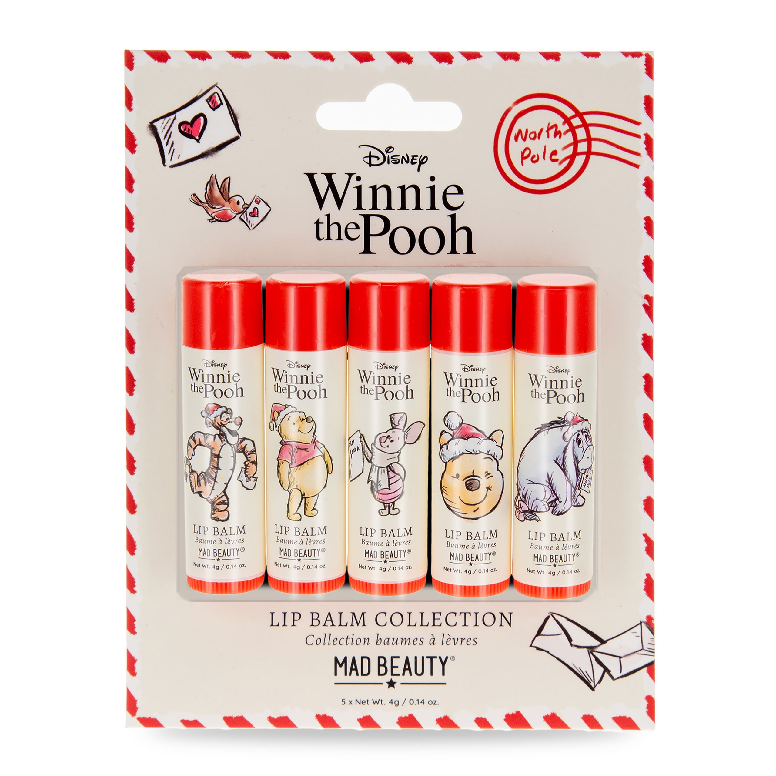 Immagine del prodotto Winnie the Pooh - Balsamo labbra X-mas set 5 pezzi