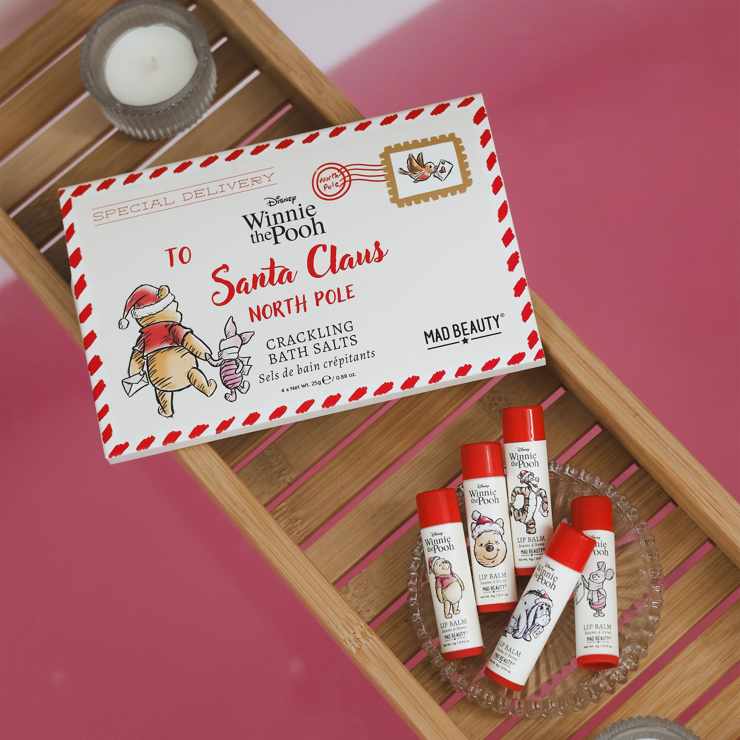 Immagine del prodotto Winnie the Pooh - Balsamo labbra X-mas set 5 pezzi