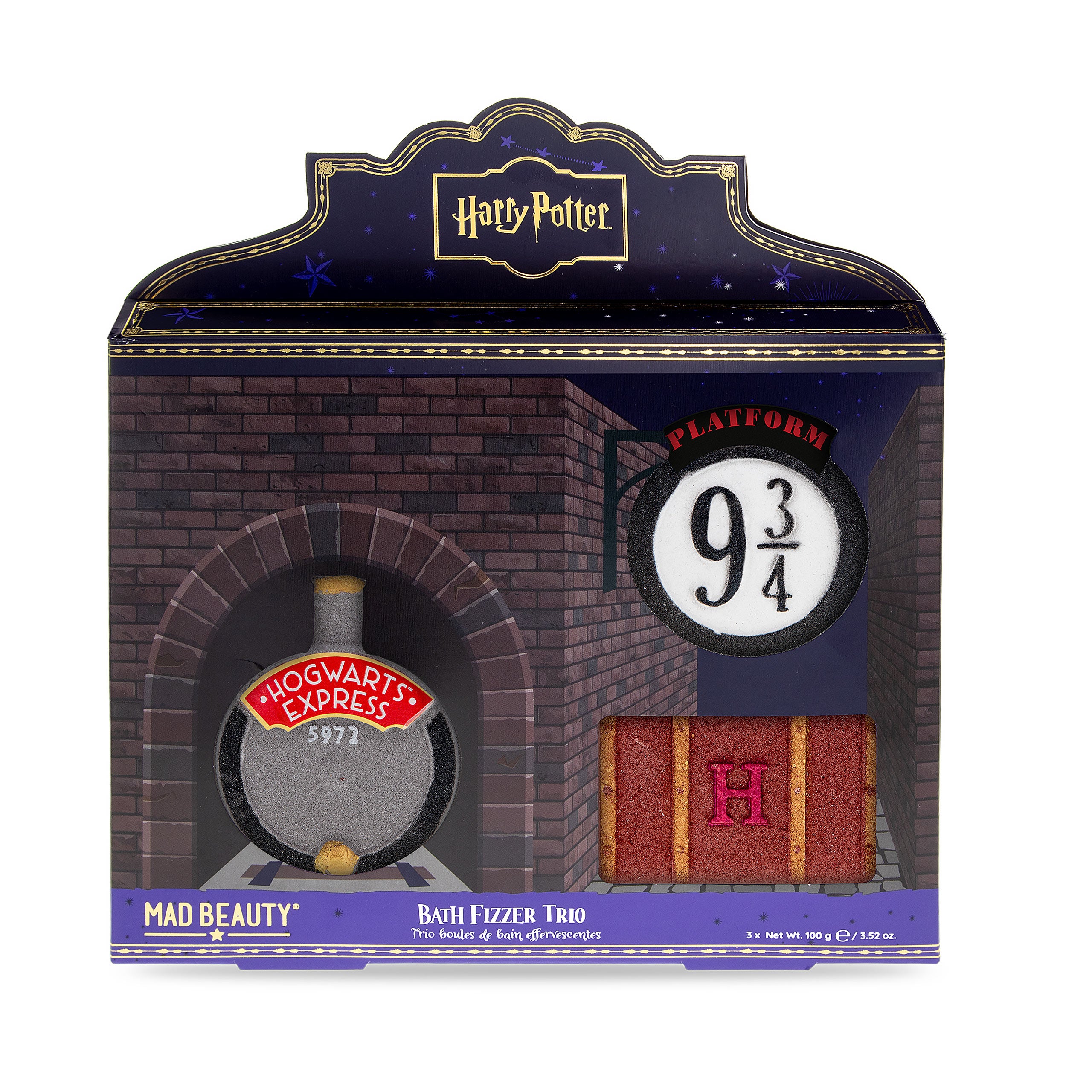 Immagine del prodotto Harry Potter - Set da 3 bombe da bagno Binario 9 3/4
