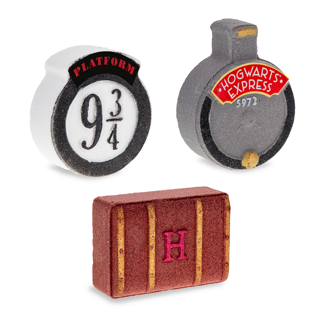 Immagine del prodotto Harry Potter - Set da 3 bombe da bagno Binario 9 3/4